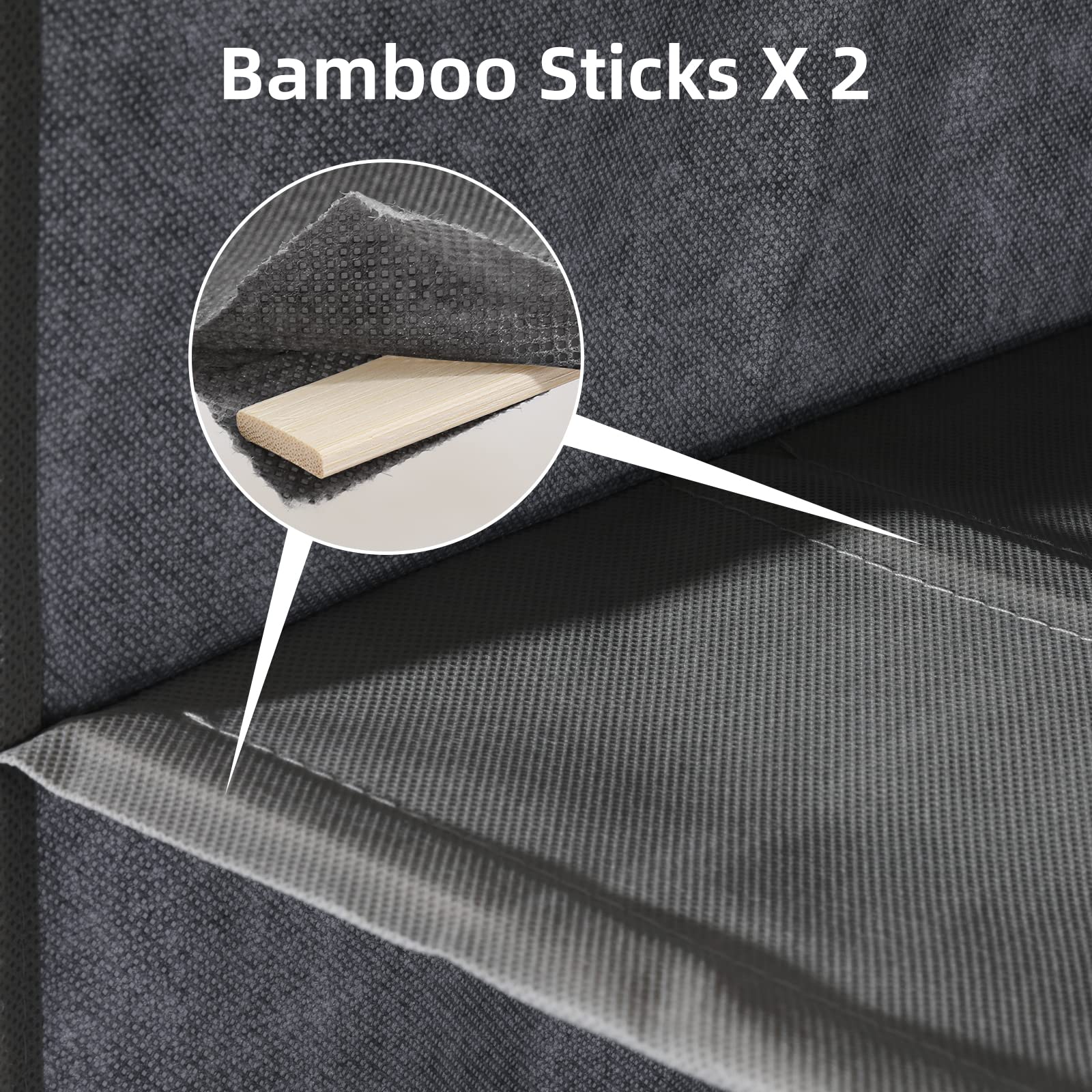 2 Packs Hanging Closet Organizer (2 Count)