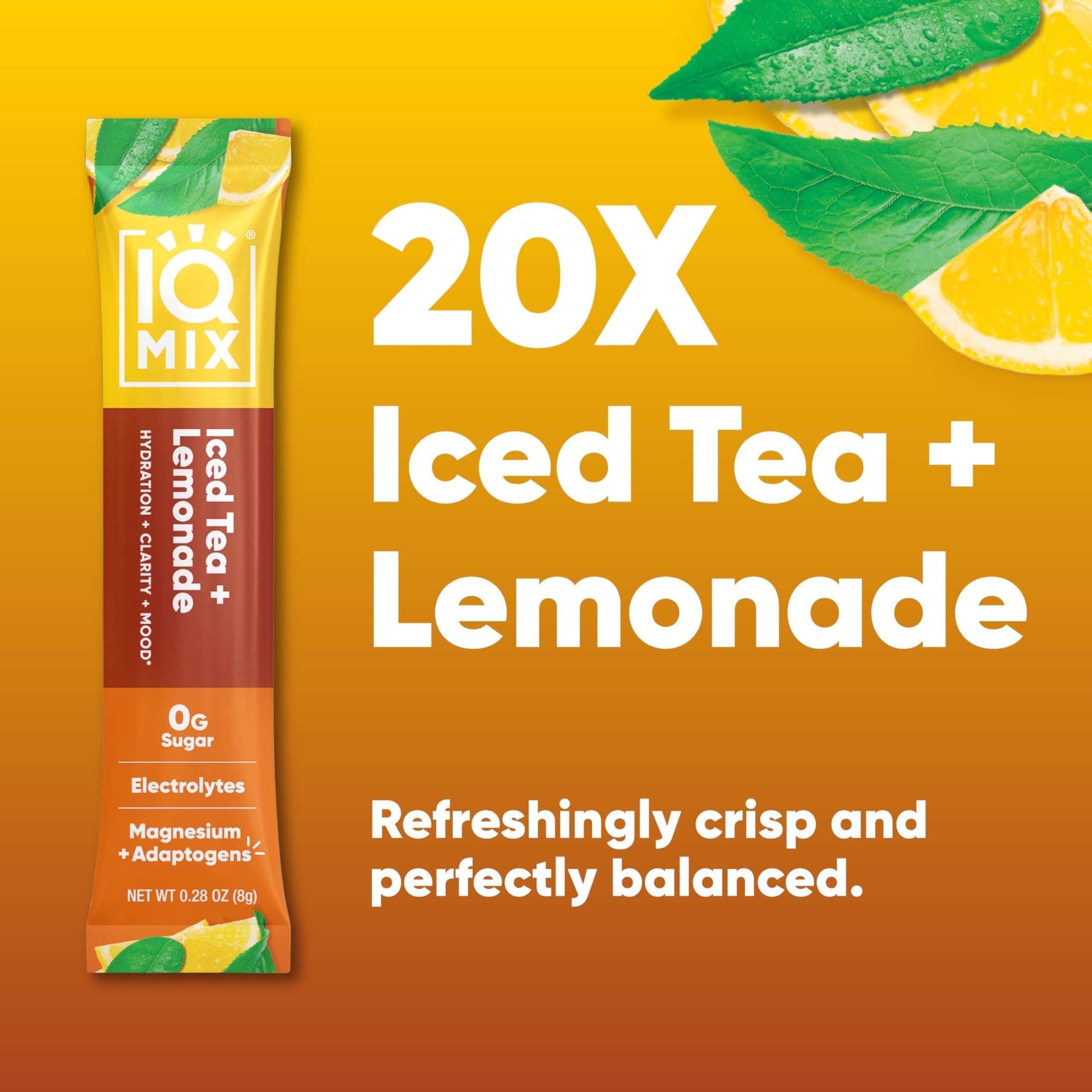 IQMIX Hydration Electrolytes Powder Packets (20 Count)