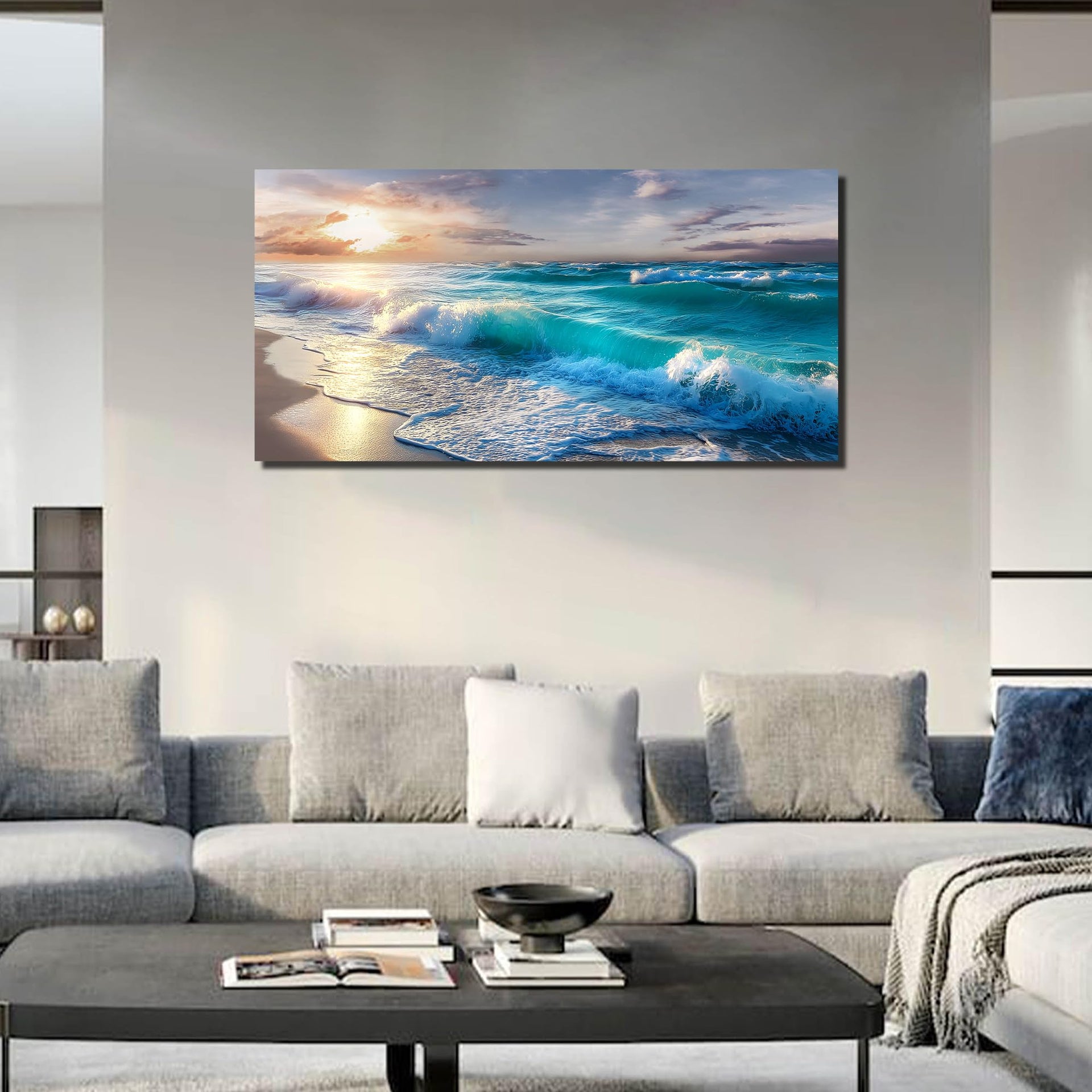 Ocean Wall Art for Living Room