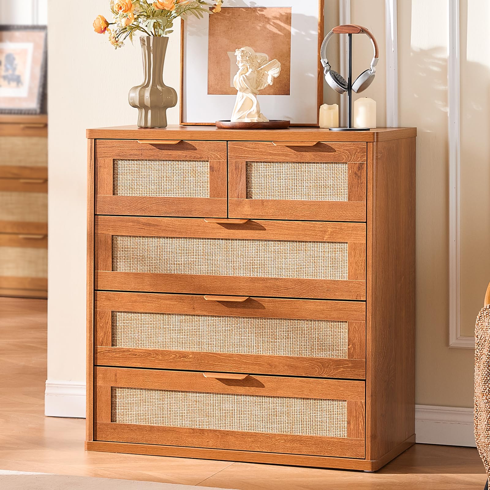 Rattan Dresser for Bedroom