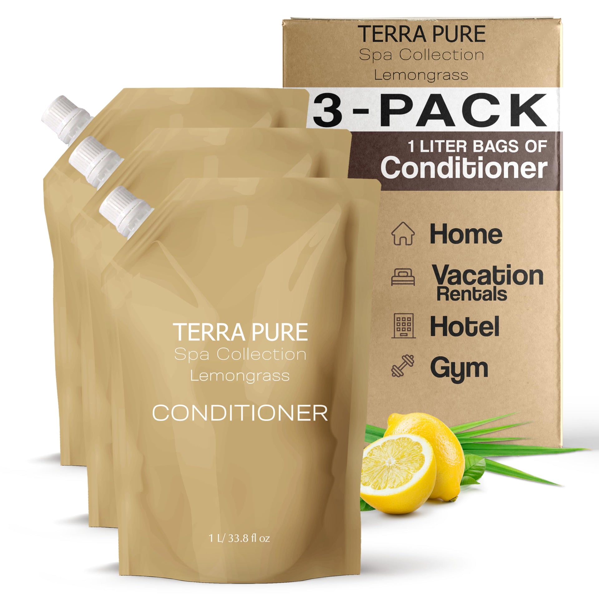 Spa Conditioner Refill Bags (3 Count)