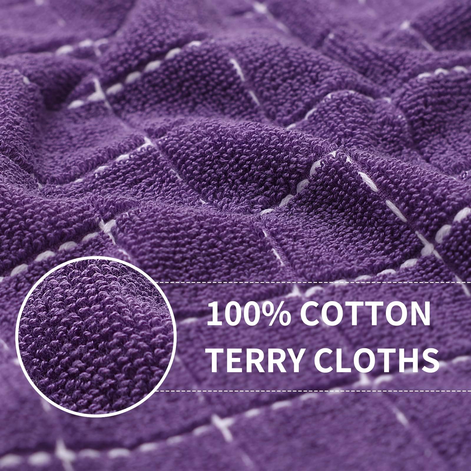 100% Cotton Terry Kitchen Towels (6 Count)