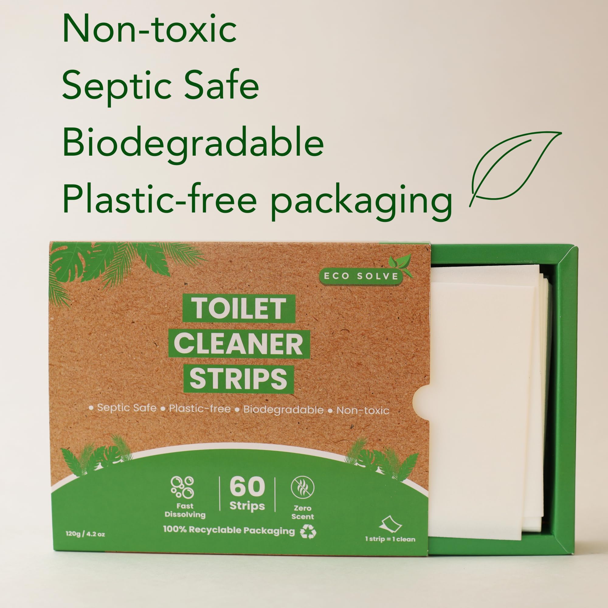 Toilet Bowl Cleaner Strips 60 Count