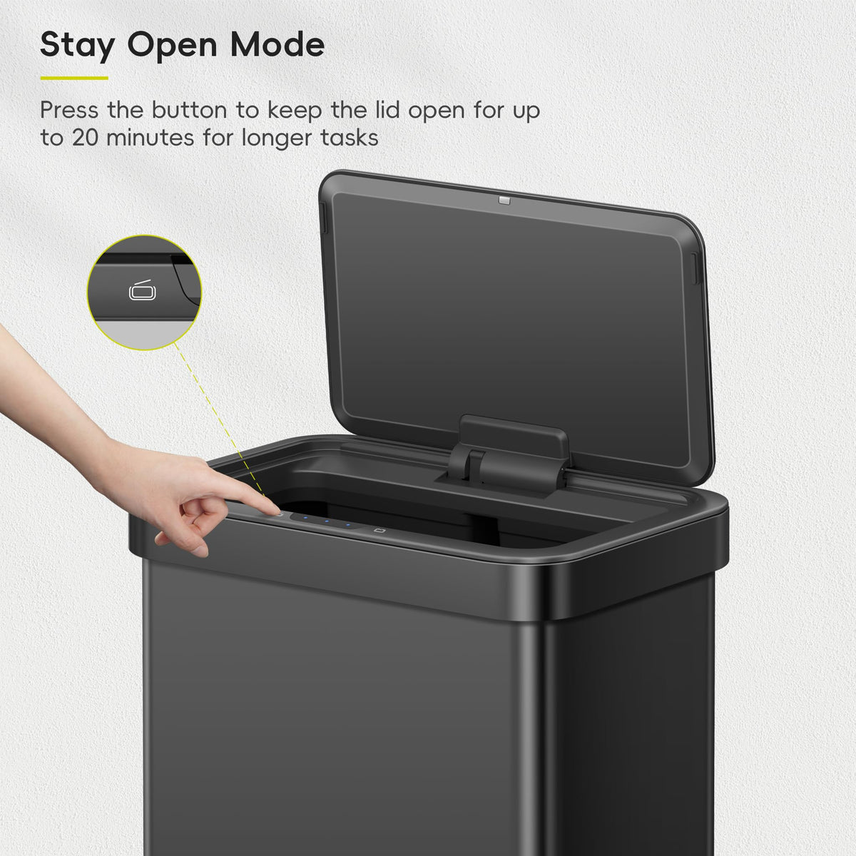 Nova Sensor Trash Can or Recycling Bin