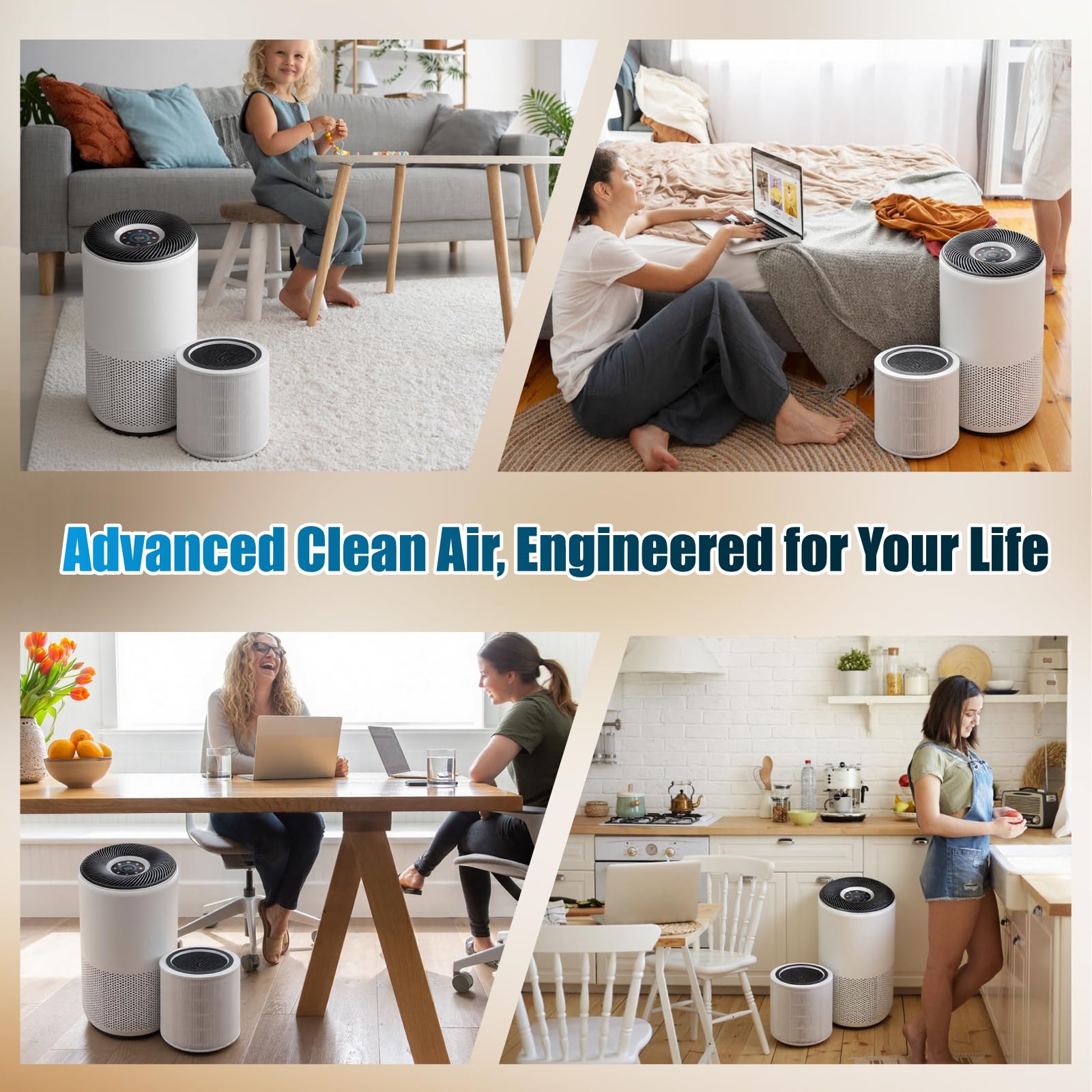 Core 400S Air Purifiers Replacement Filter Compatable with LEVOIT Core 400S Air Purifier filter