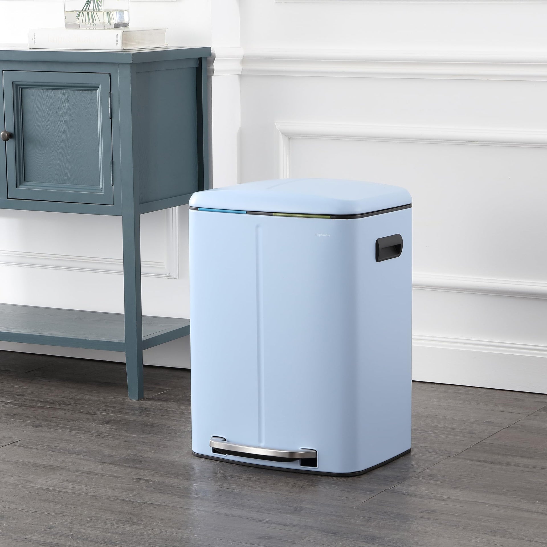 Marco 10.6 Gal Double Bucket Step Trash Can