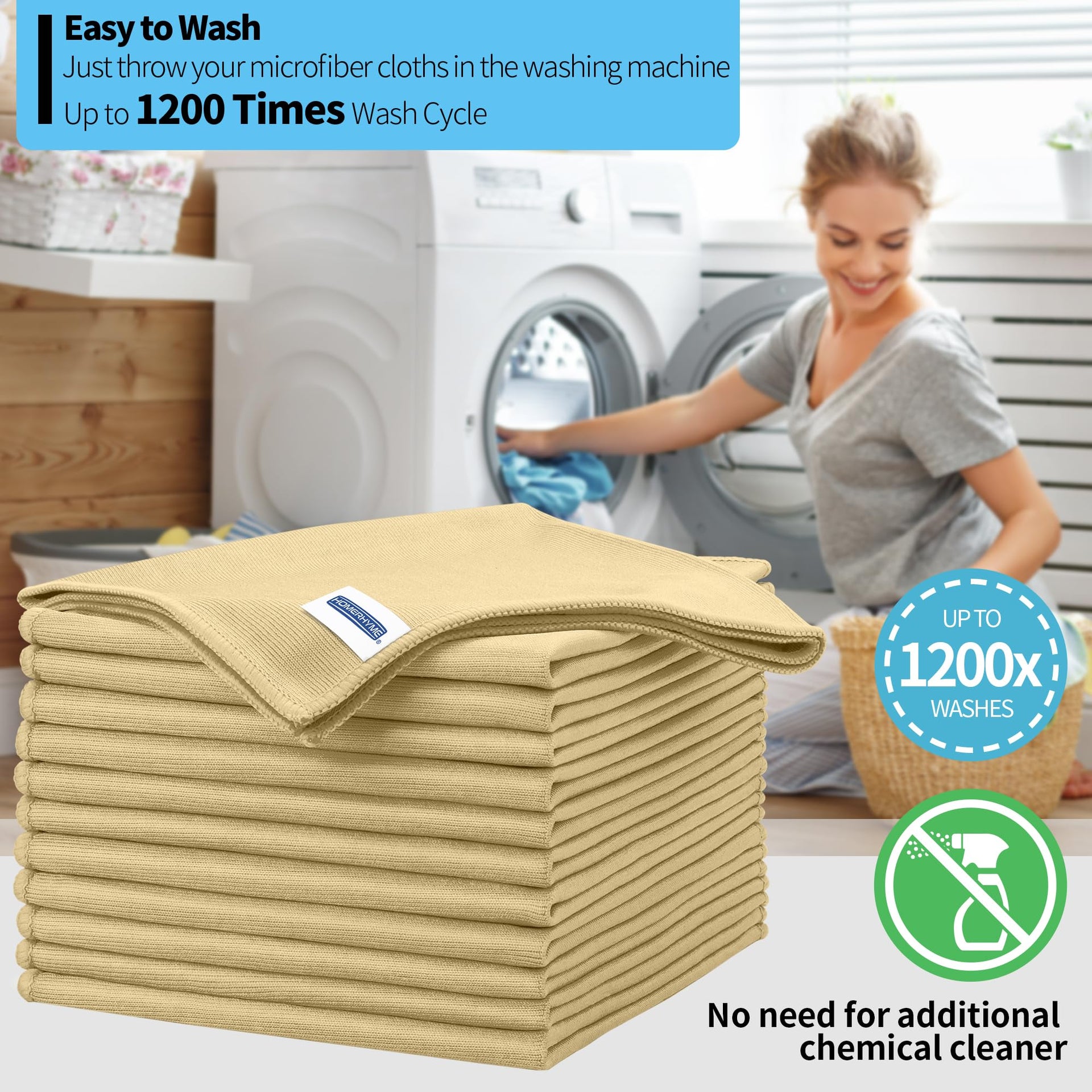 Microfiber Cleaning Cloth (12 Count)