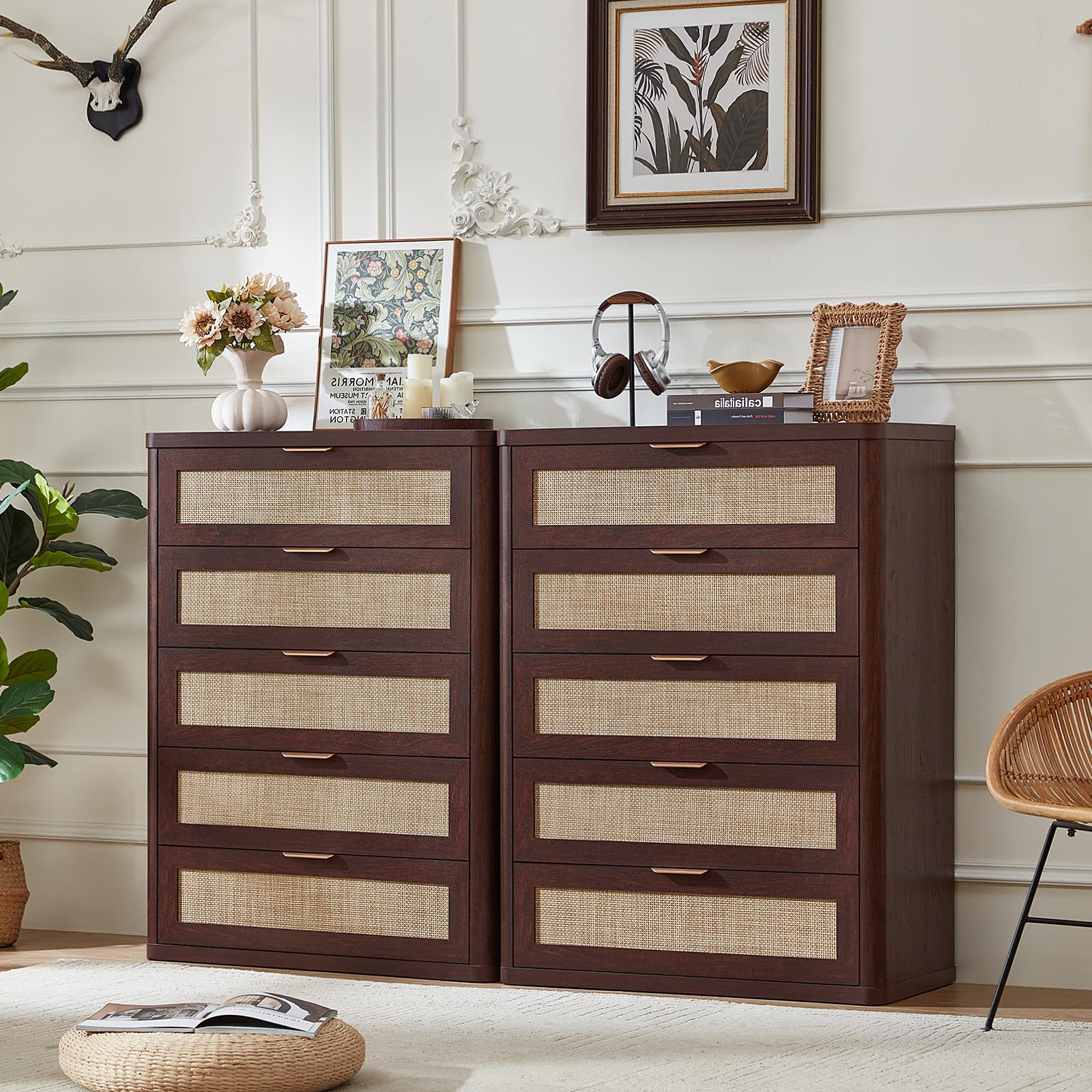 Rattan Dresser for Bedroom
