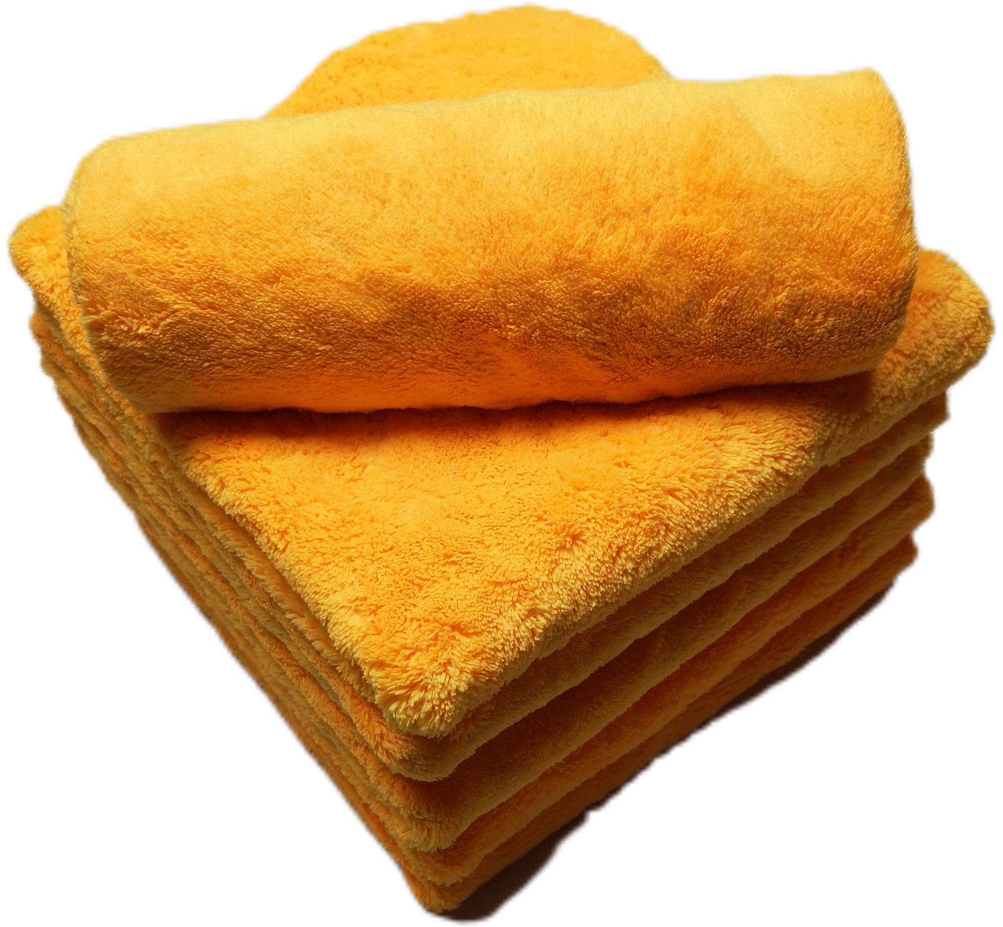 Plush Edgeless Microfiber Towel for Car (6 Count)