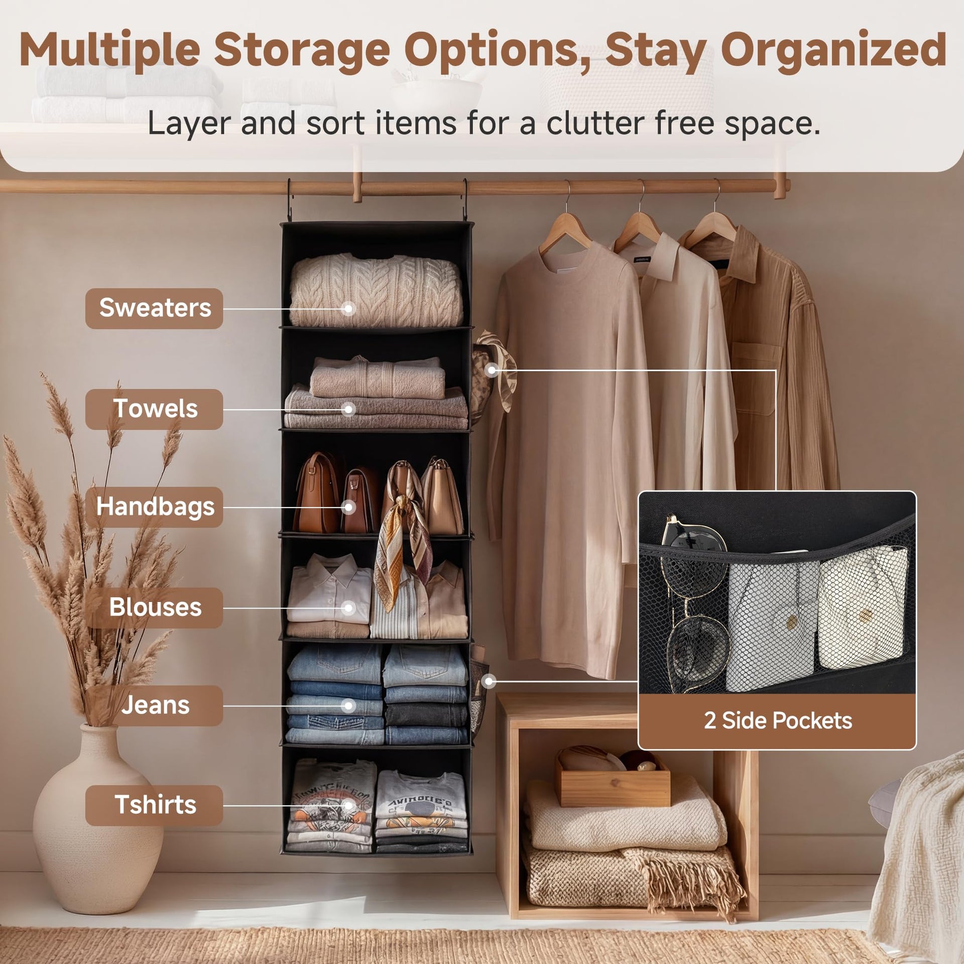 Hanging Closet Organizer 6