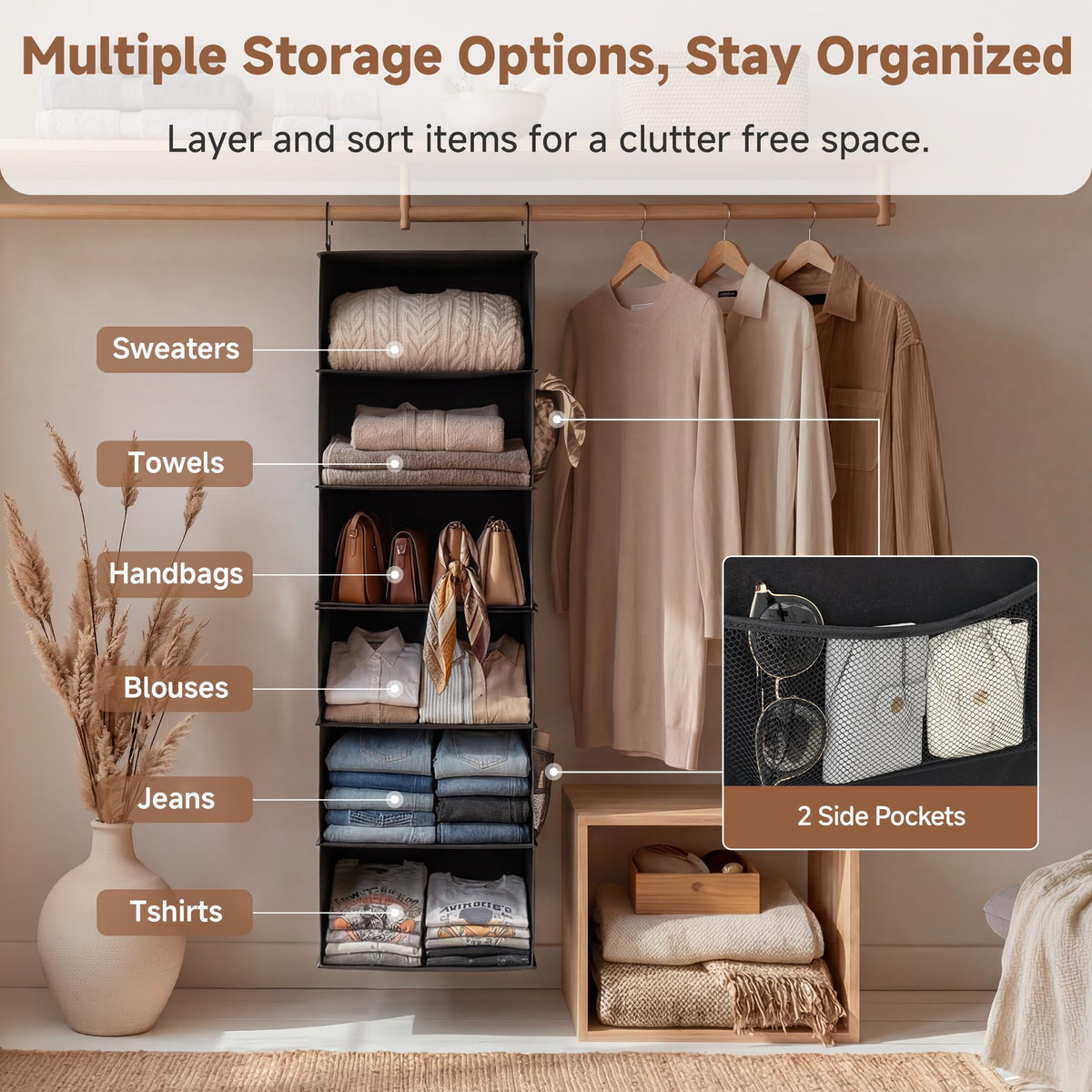 Hanging Closet Organizer 6
