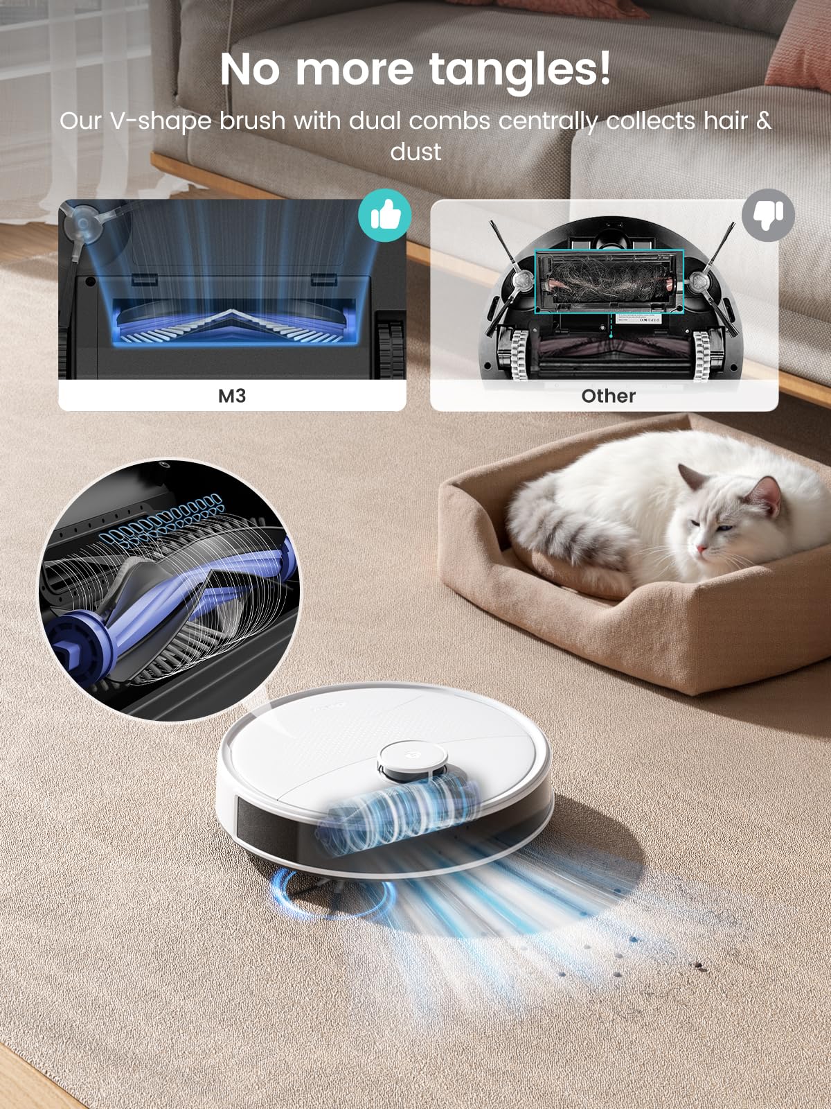 M3 Robot Vacuum