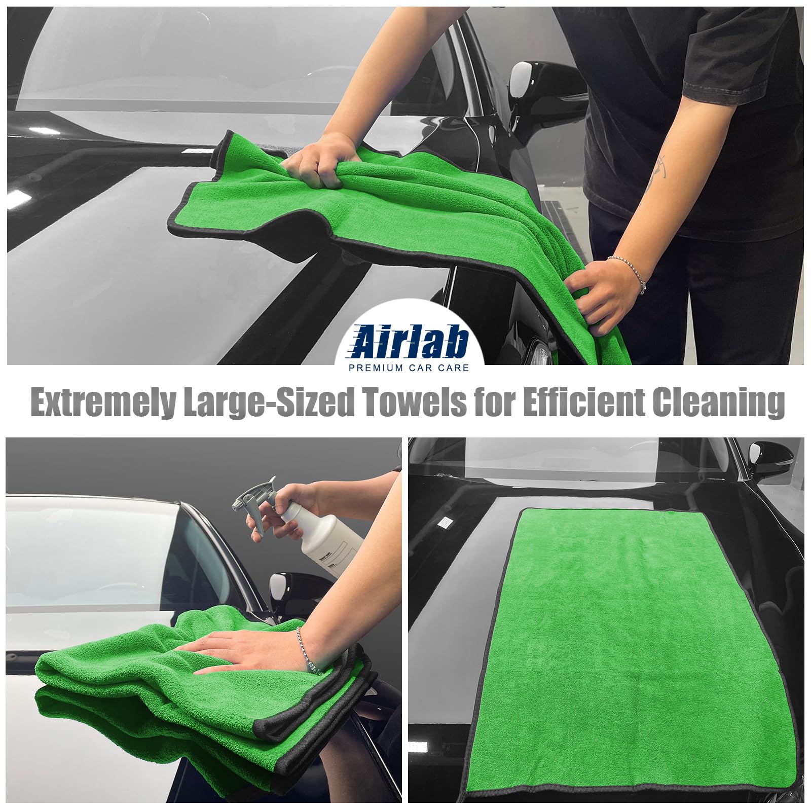 Microfiber Towels Cars Wash Drying Cleaning Cloth (570 Count)