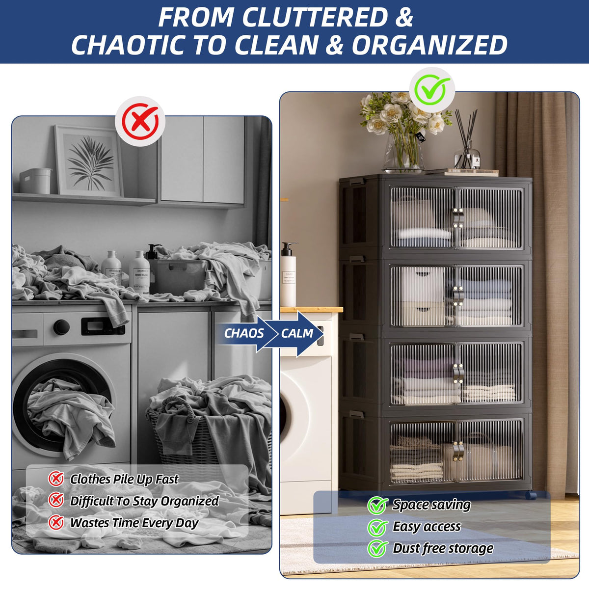 325Qt Stackable Storage Bins