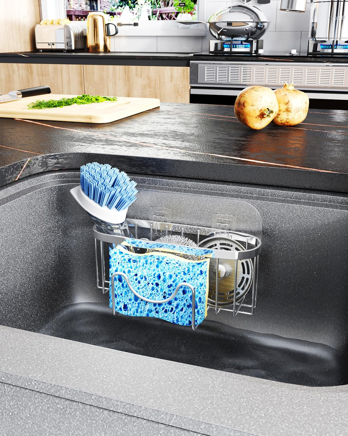 Kitchen Sponge Holder for Sink