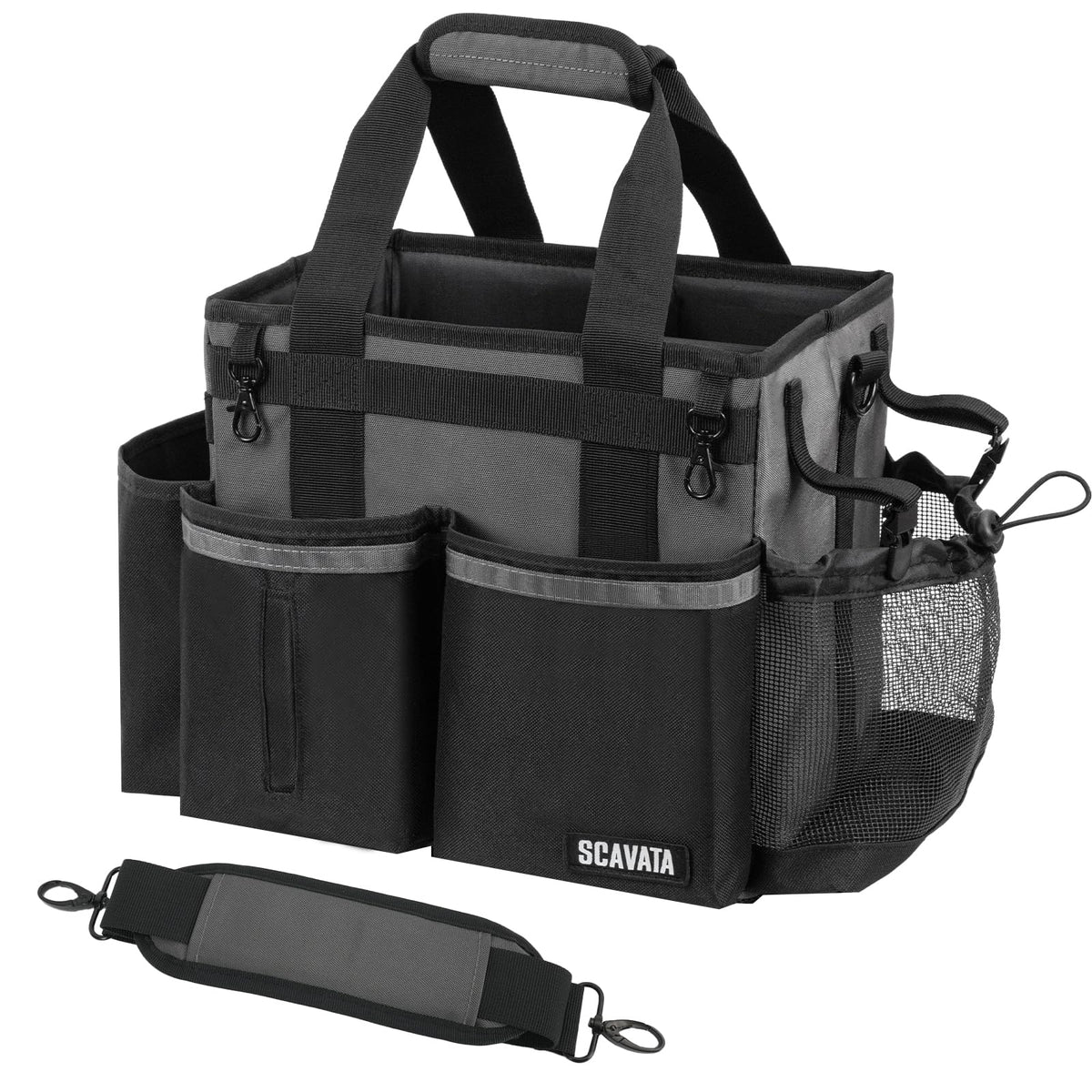 Compact Wearable Cleaning Caddy with Handle & Shoulder Straps