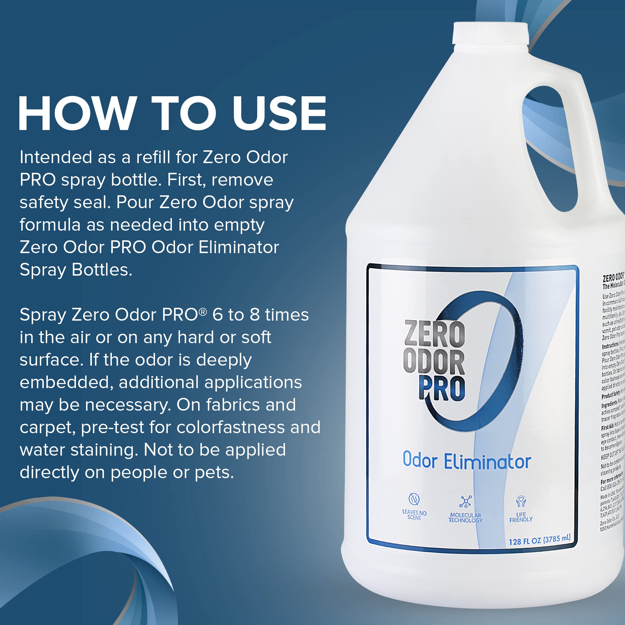 Pro Commercial Odor Eliminator Refill (128 Fl Oz)