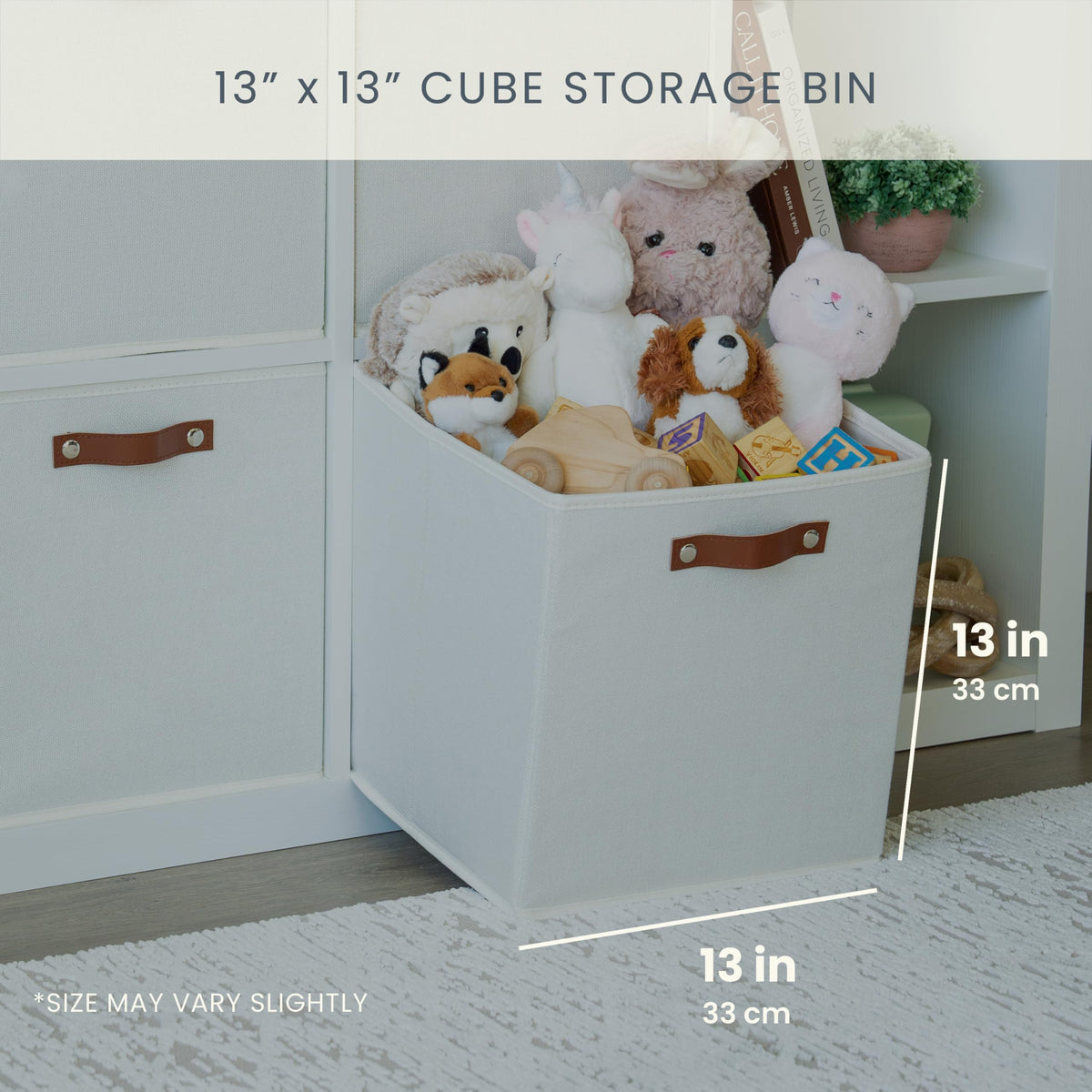 13x13 Cube Storage Bins (4 Count)