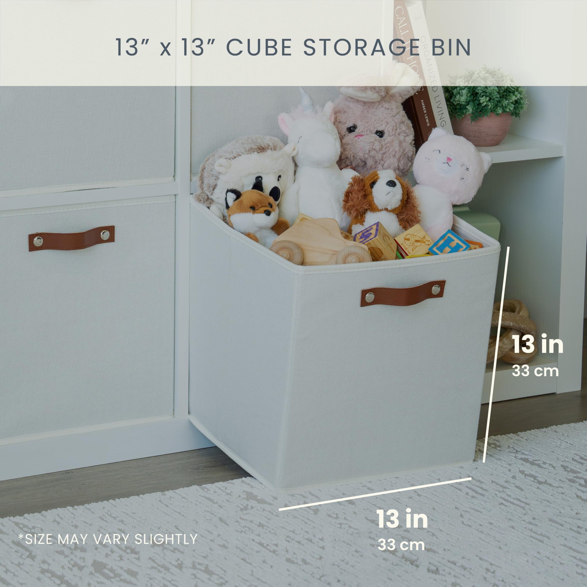 13x13 Cube Storage Bins (4 Count)