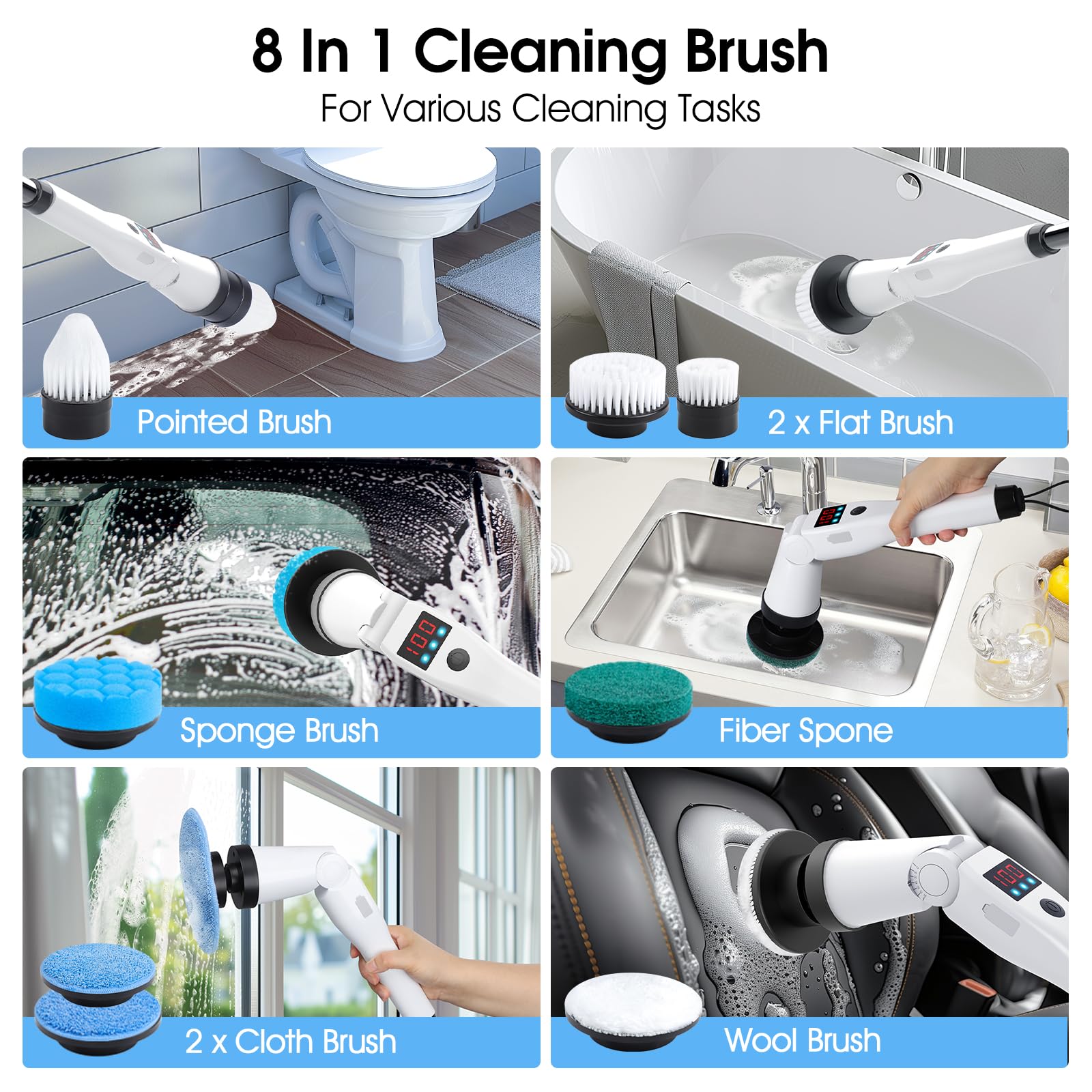 Electric Spin Scrubber