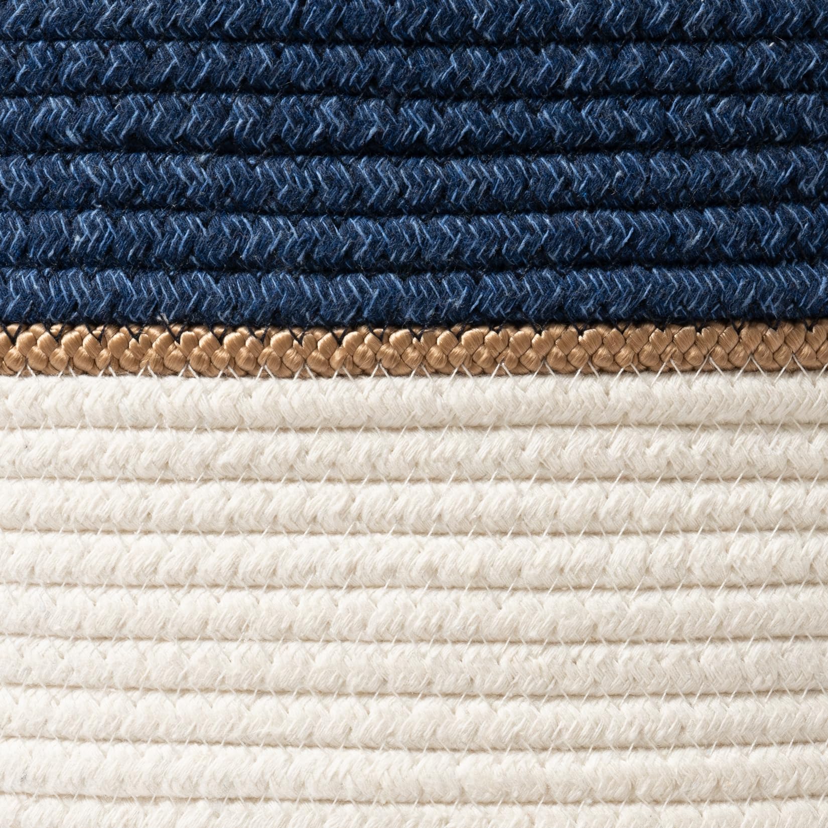 72L Extra Large Cotton Rope Laundry Basket