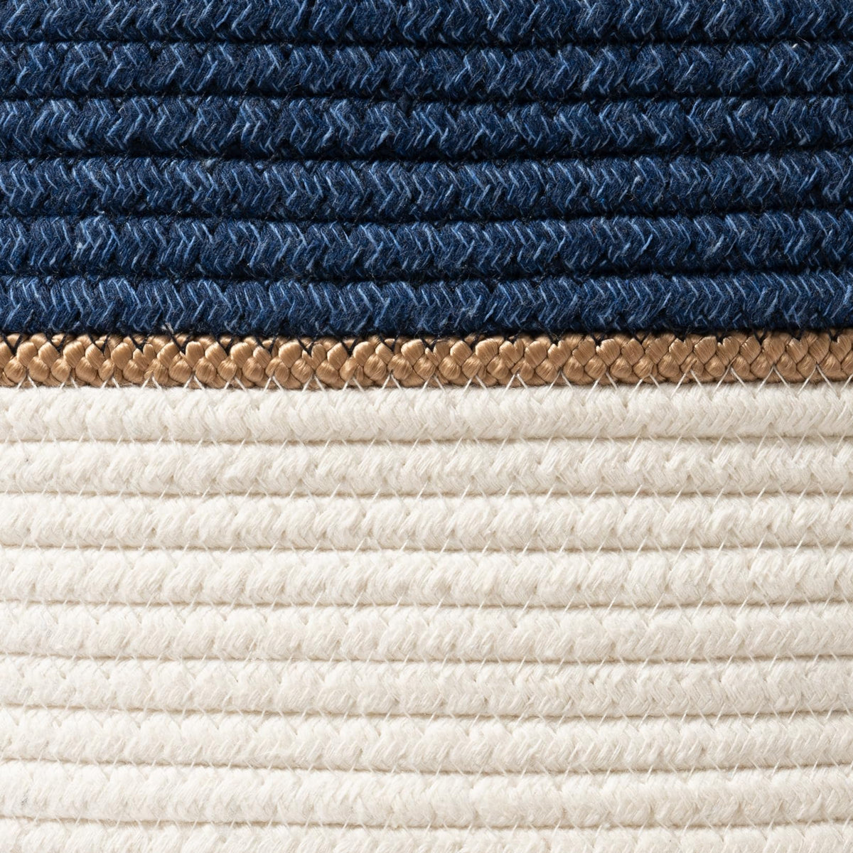 72L Extra Large Cotton Rope Laundry Basket