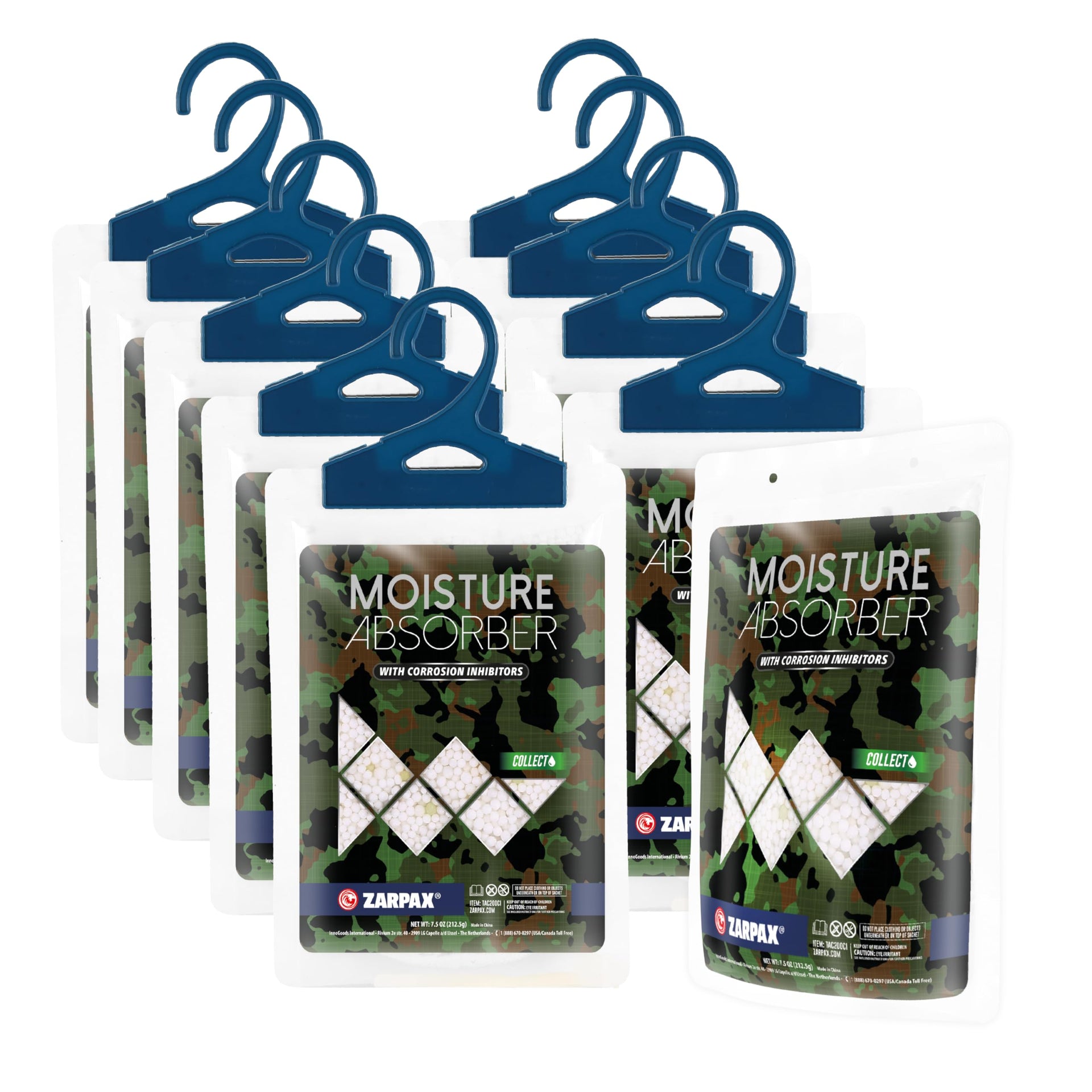 Moisture Absorbers for Gun Safe 7.5 oz (10 Count)