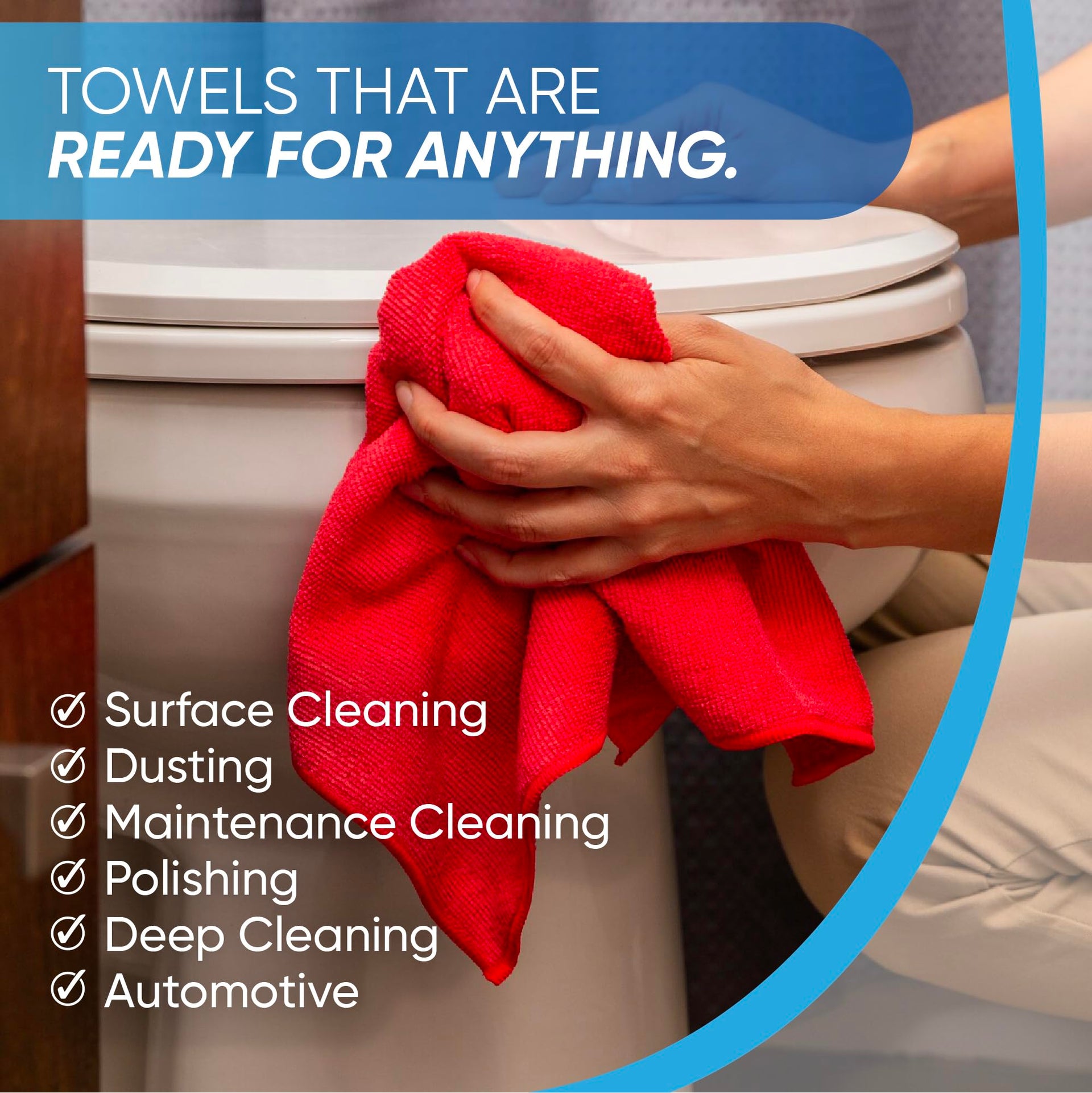 16" x 16" All Purpose Towels (50 Count)