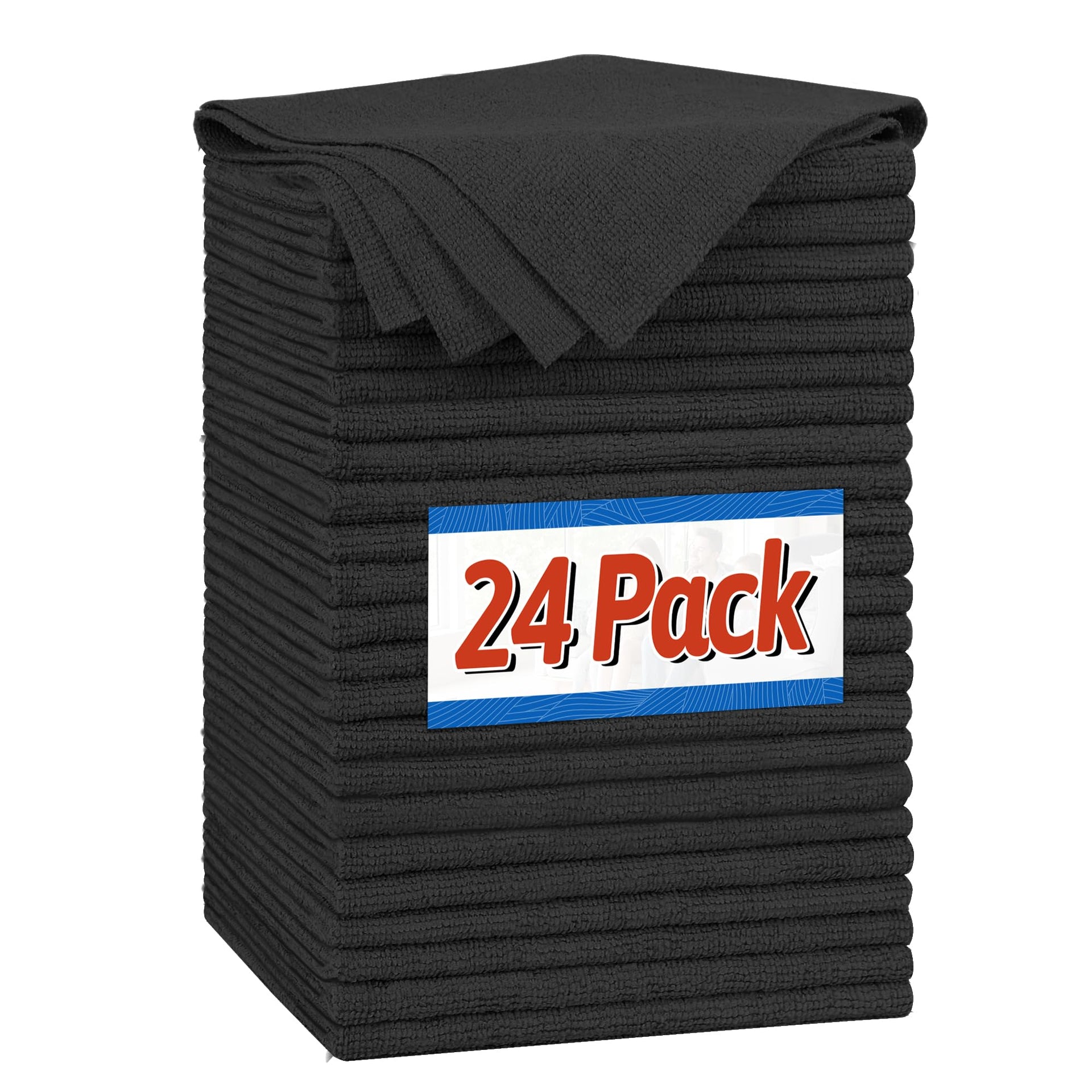 Microfiber Cleaning Cloth (24 Count)
