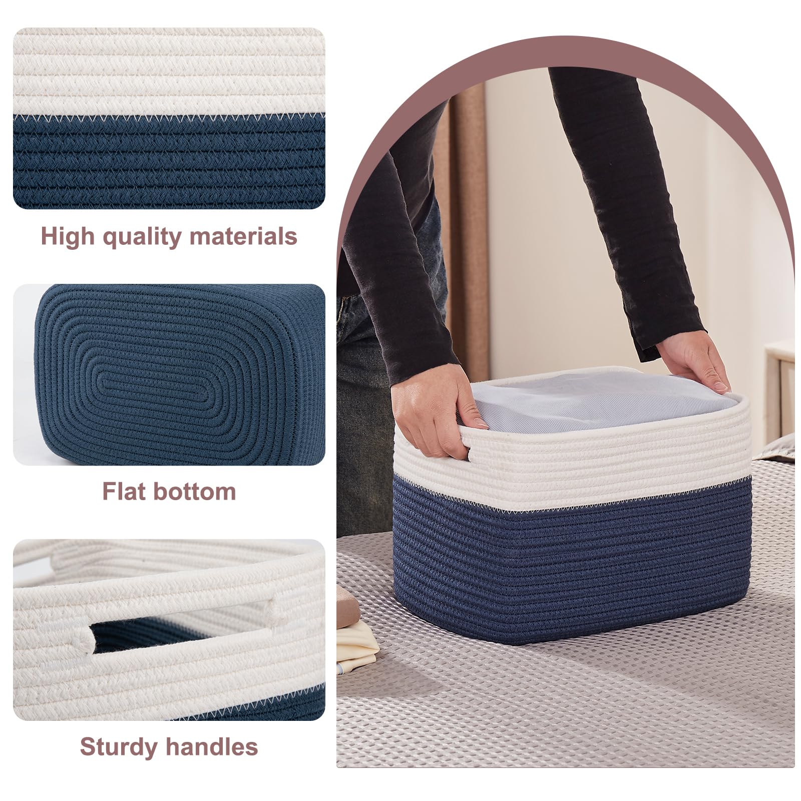 4 Pack Storage Basket (4 Count)
