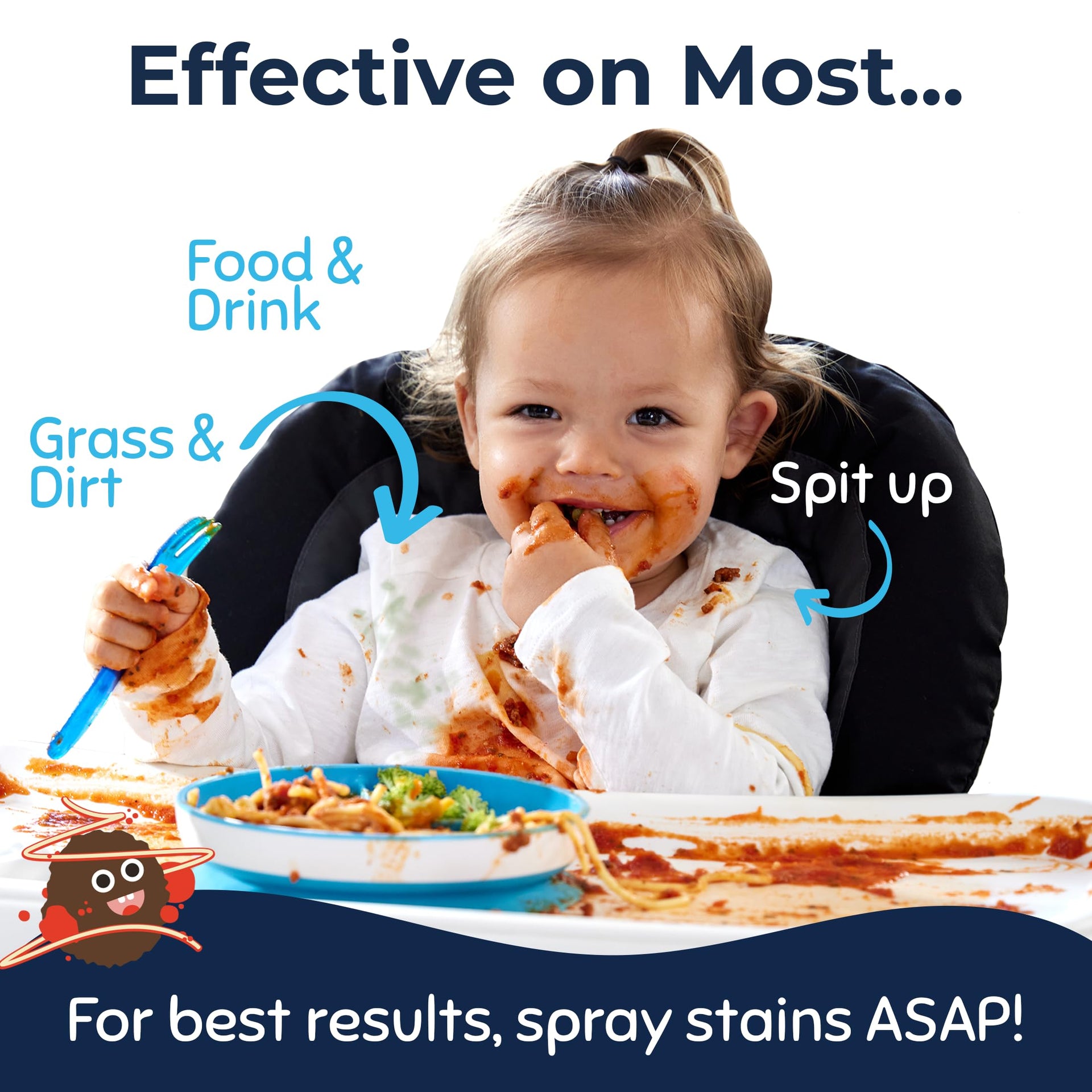 Messy Eater Stain Treater Wipes (10 Count)