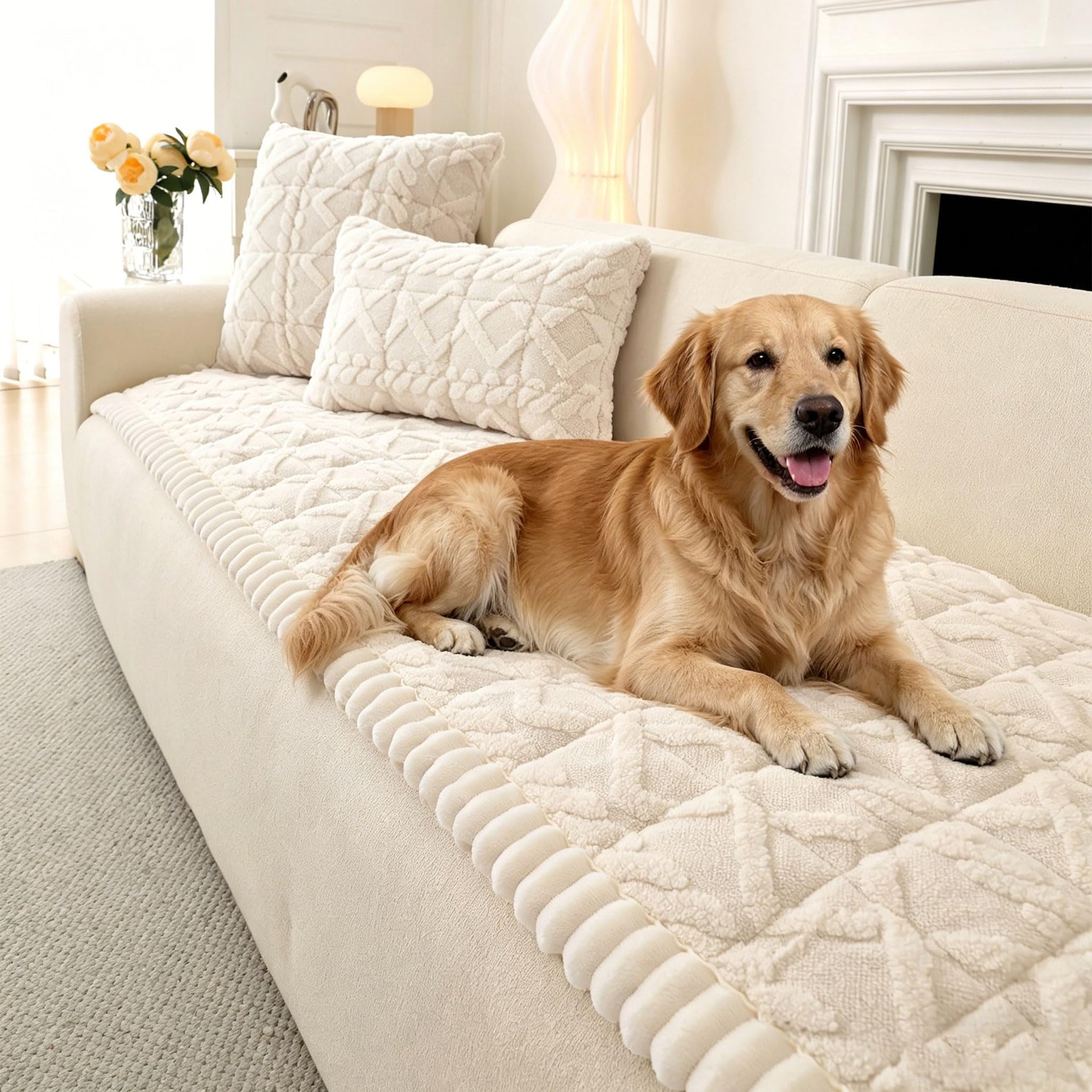 Couch Cover for Dogs Washable Pet Friendly (3 Ounce)