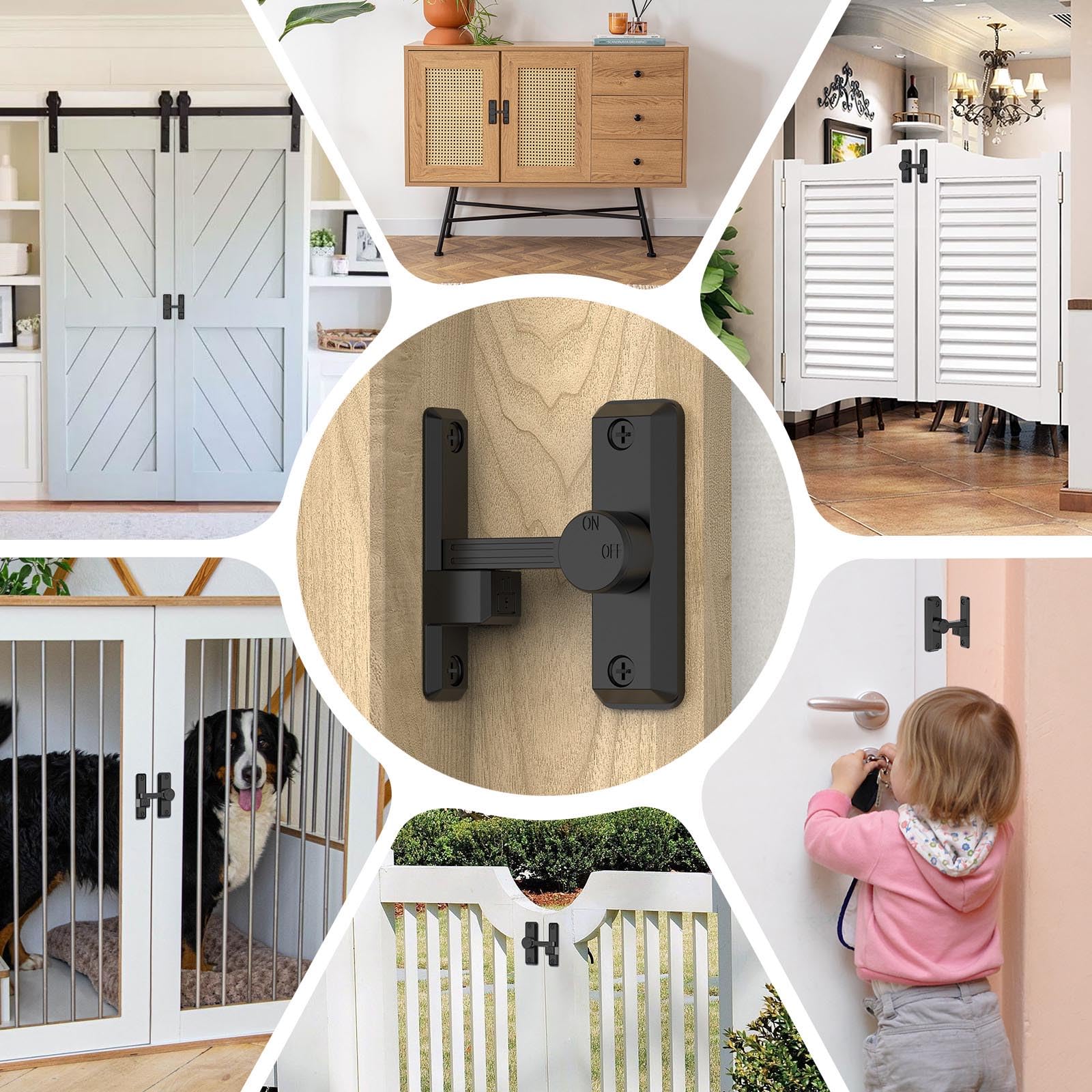 Sliding Barn Door Lock