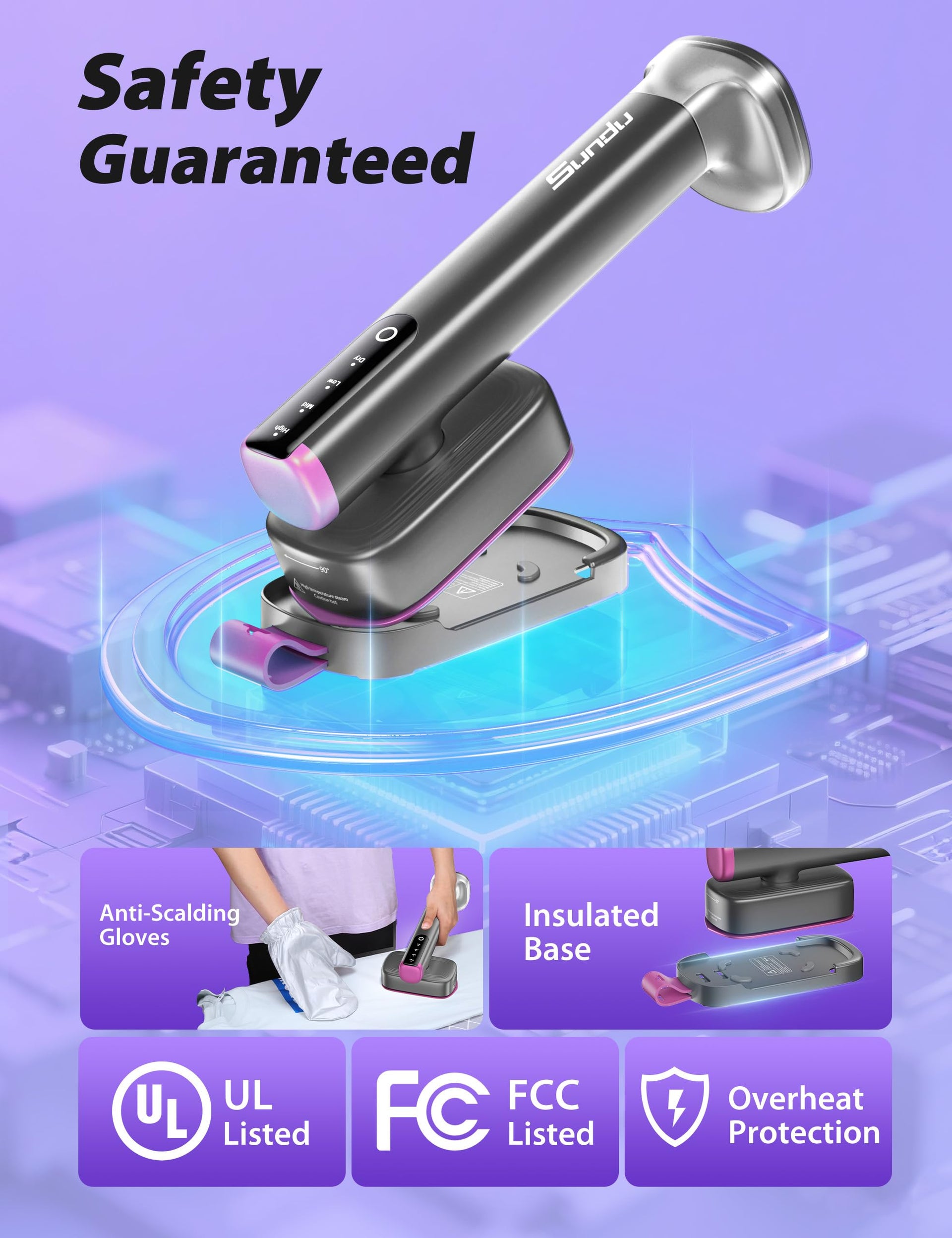 Steamer for Clothes Portable 2