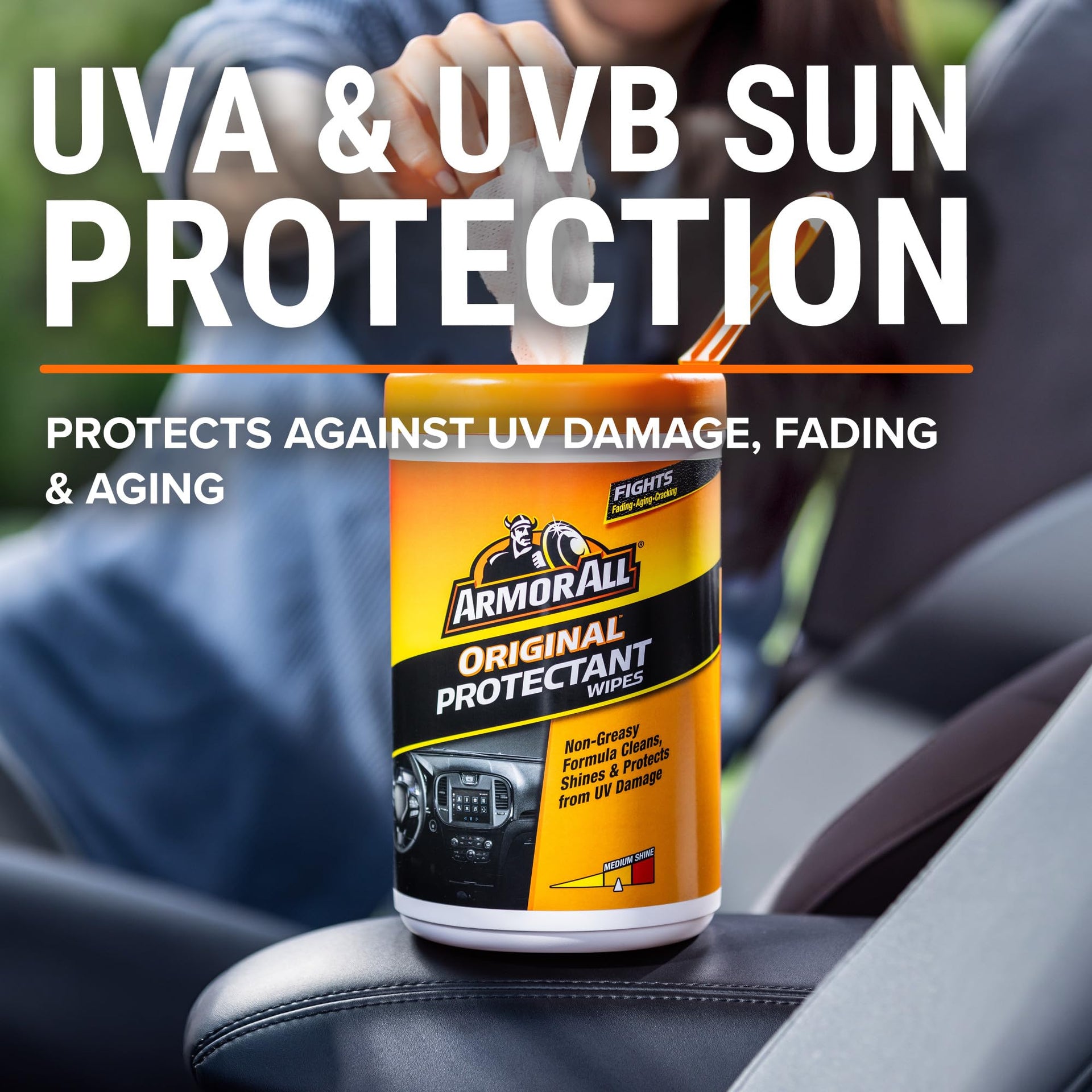 Car Interior Original Protectant Wipes (90 Count)