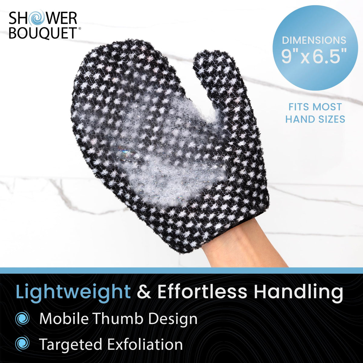 Japanese Exfoliating Mitt for Shower