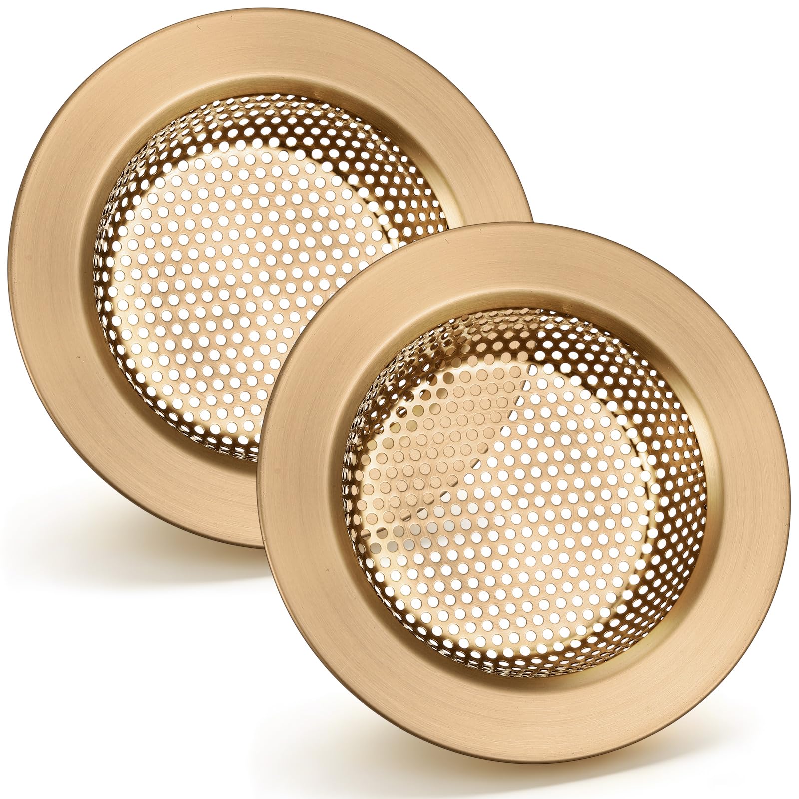 2 Pcs Kitchen Sink Drain Strainer 4.4 Inch (2 Count)