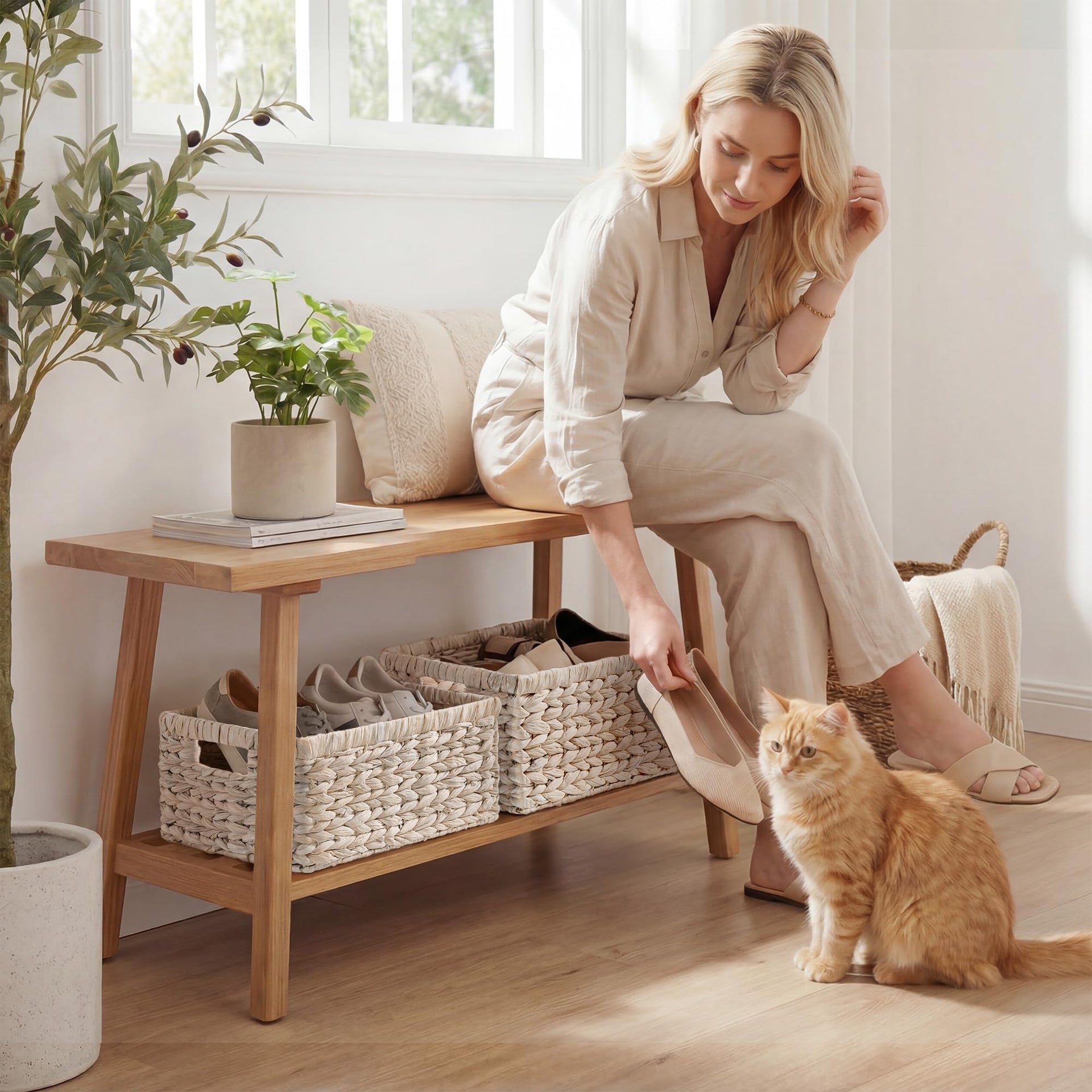 Large Wicker Baskets for Storage