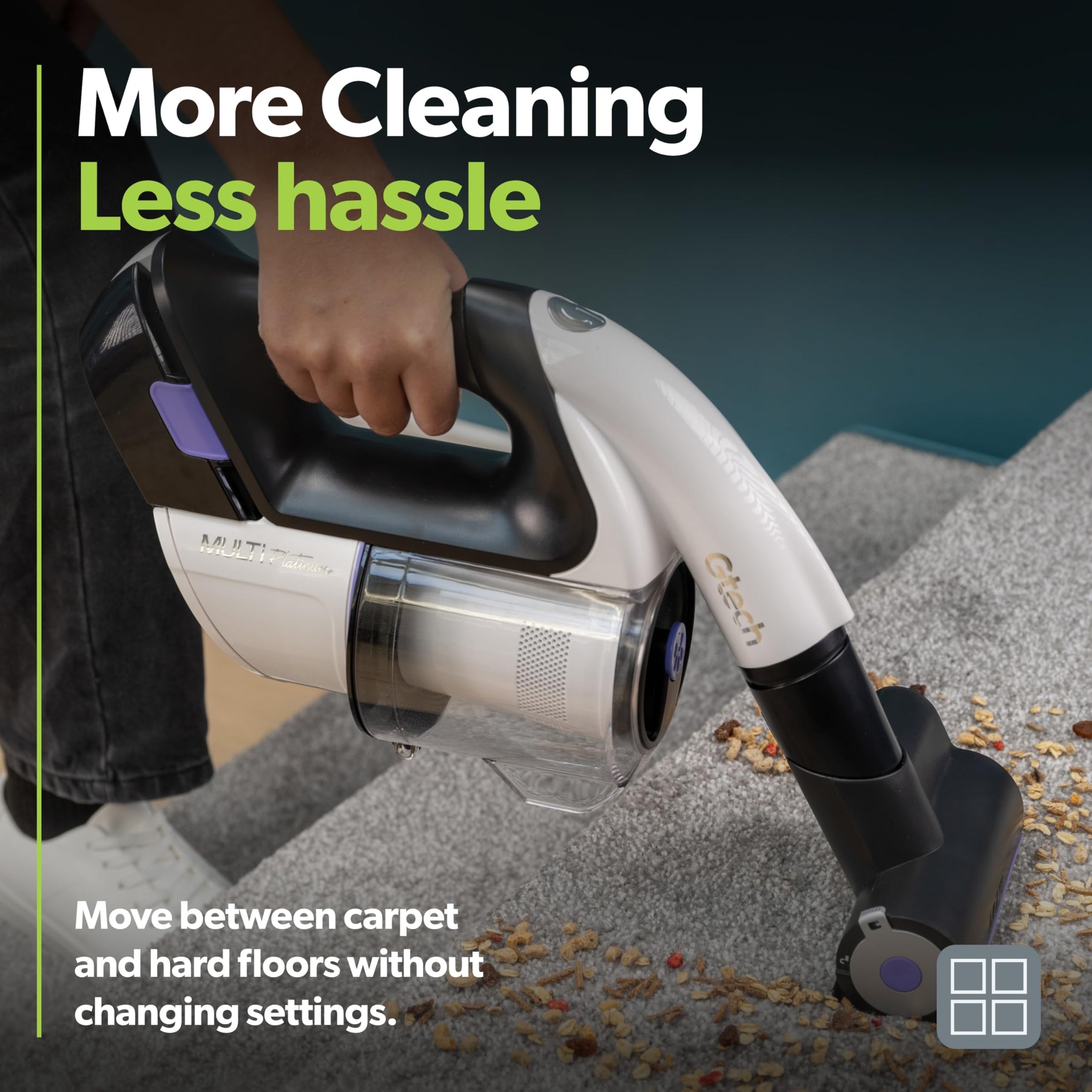 Multi Platinum Cordless Handheld Vacuum Cleaner