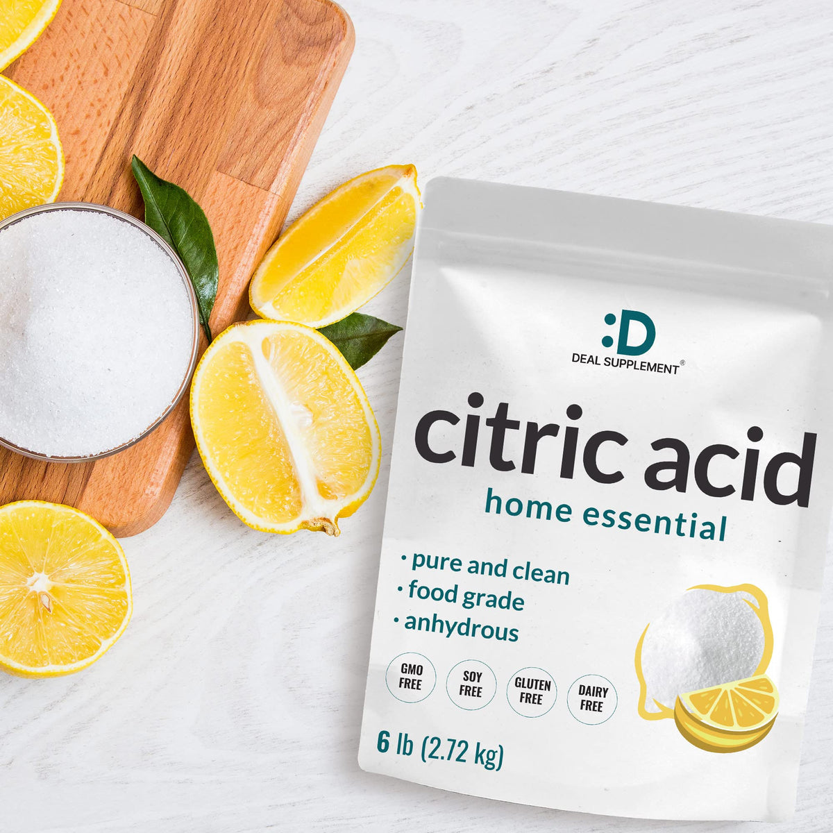 Citric Acid 6 Pounds (96 Ounce)
