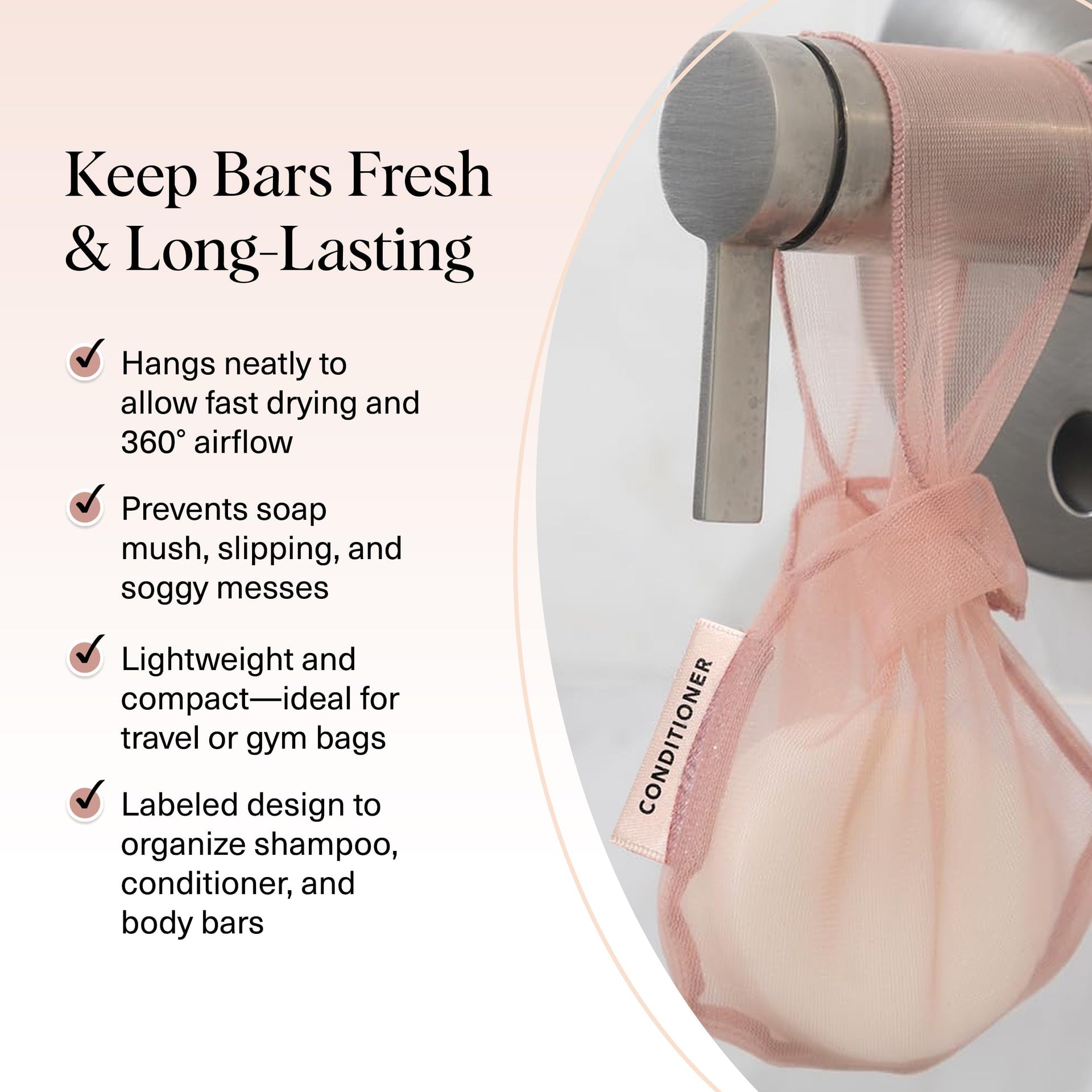 Soap Saver Bag