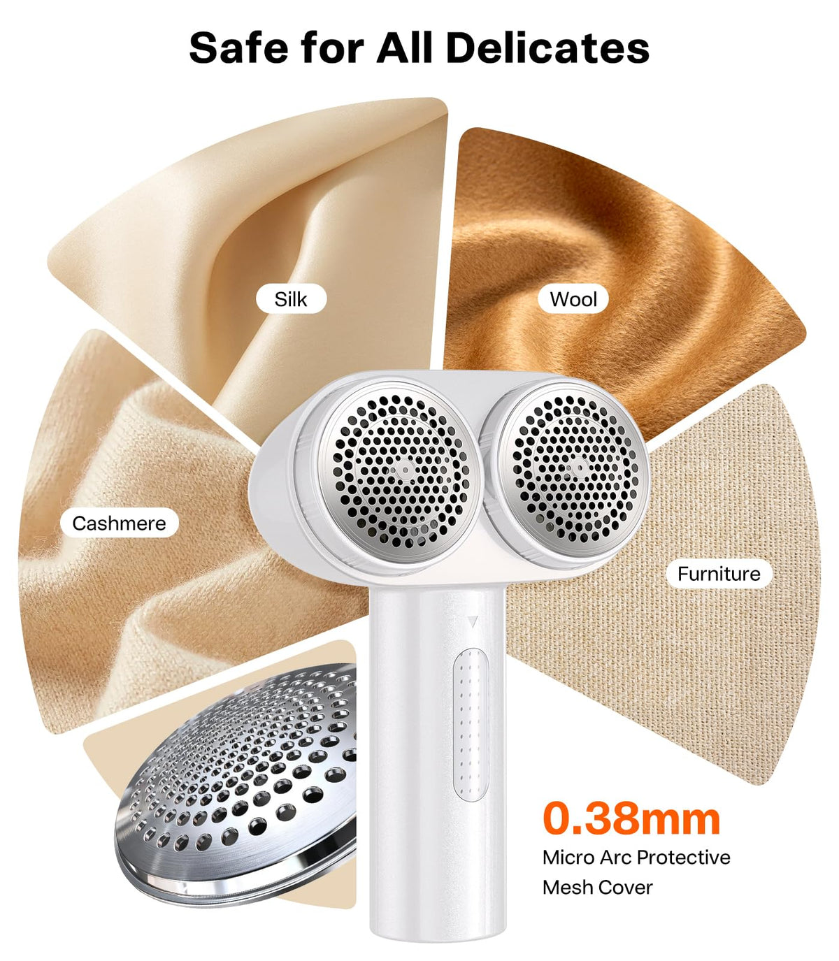 Dual Head Fabric Shaver