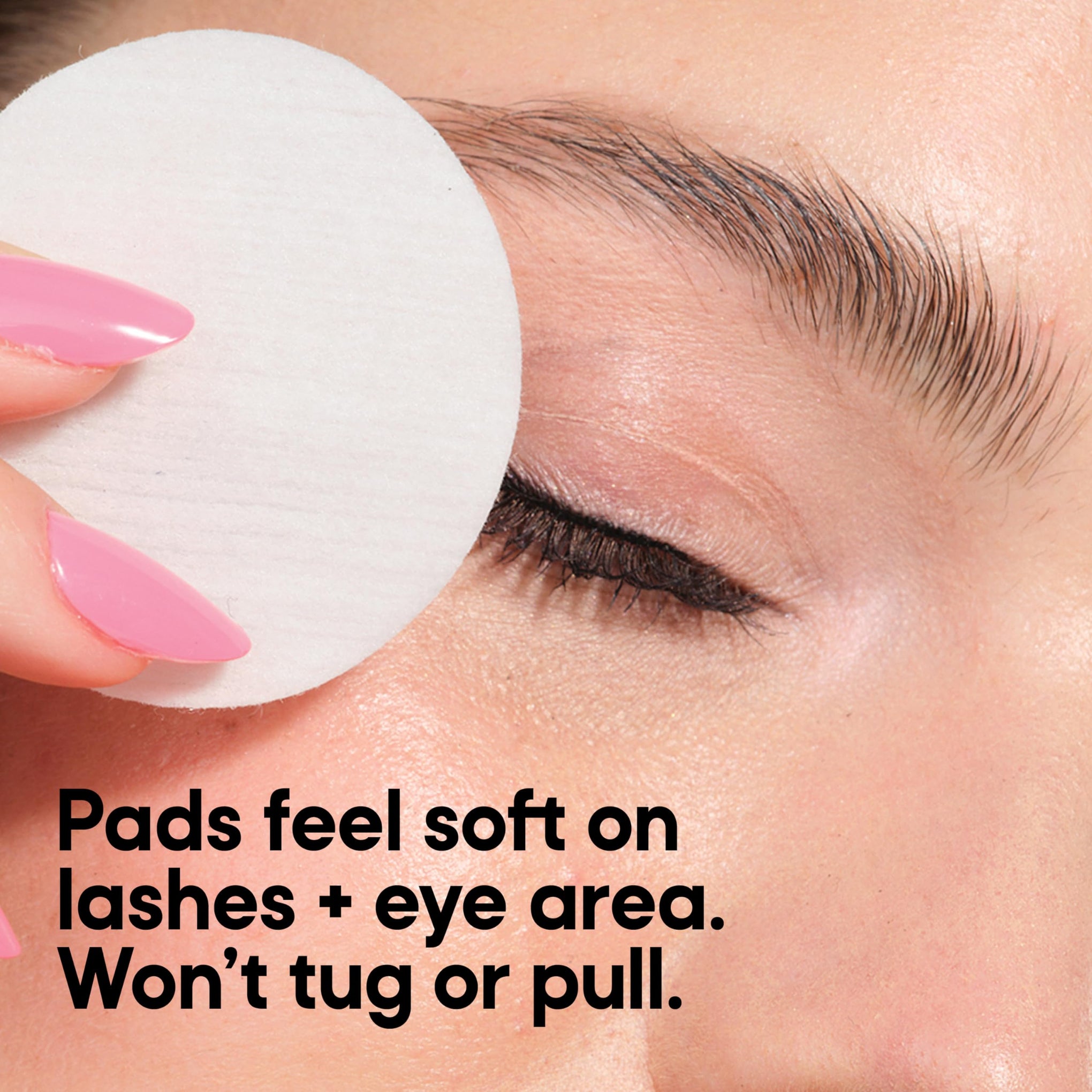Oil Free Micellar Eye Makeup Remover Pads (80 Count)