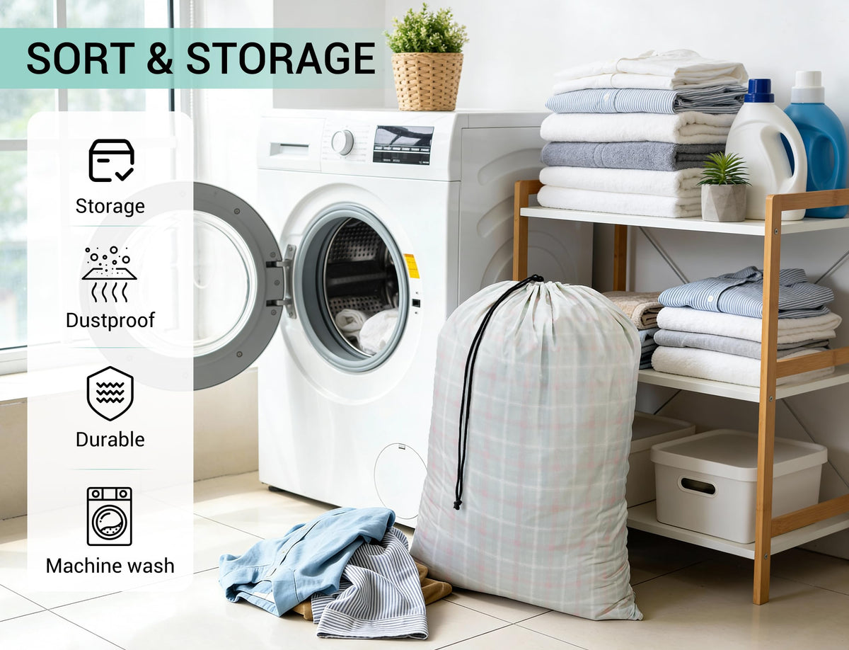 Bulk Travel Laundry Bag (24 Count)