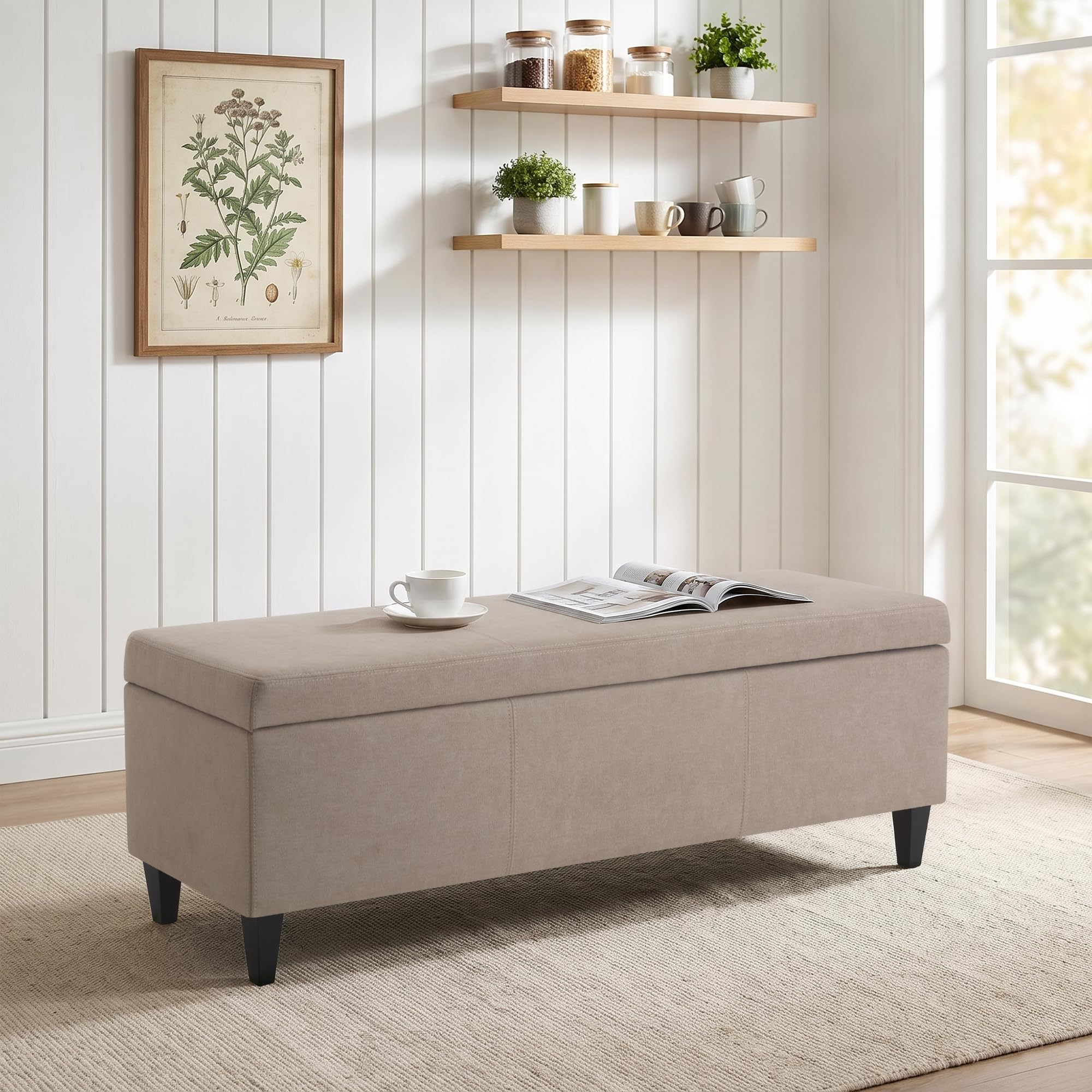Storage Ottoman Bench