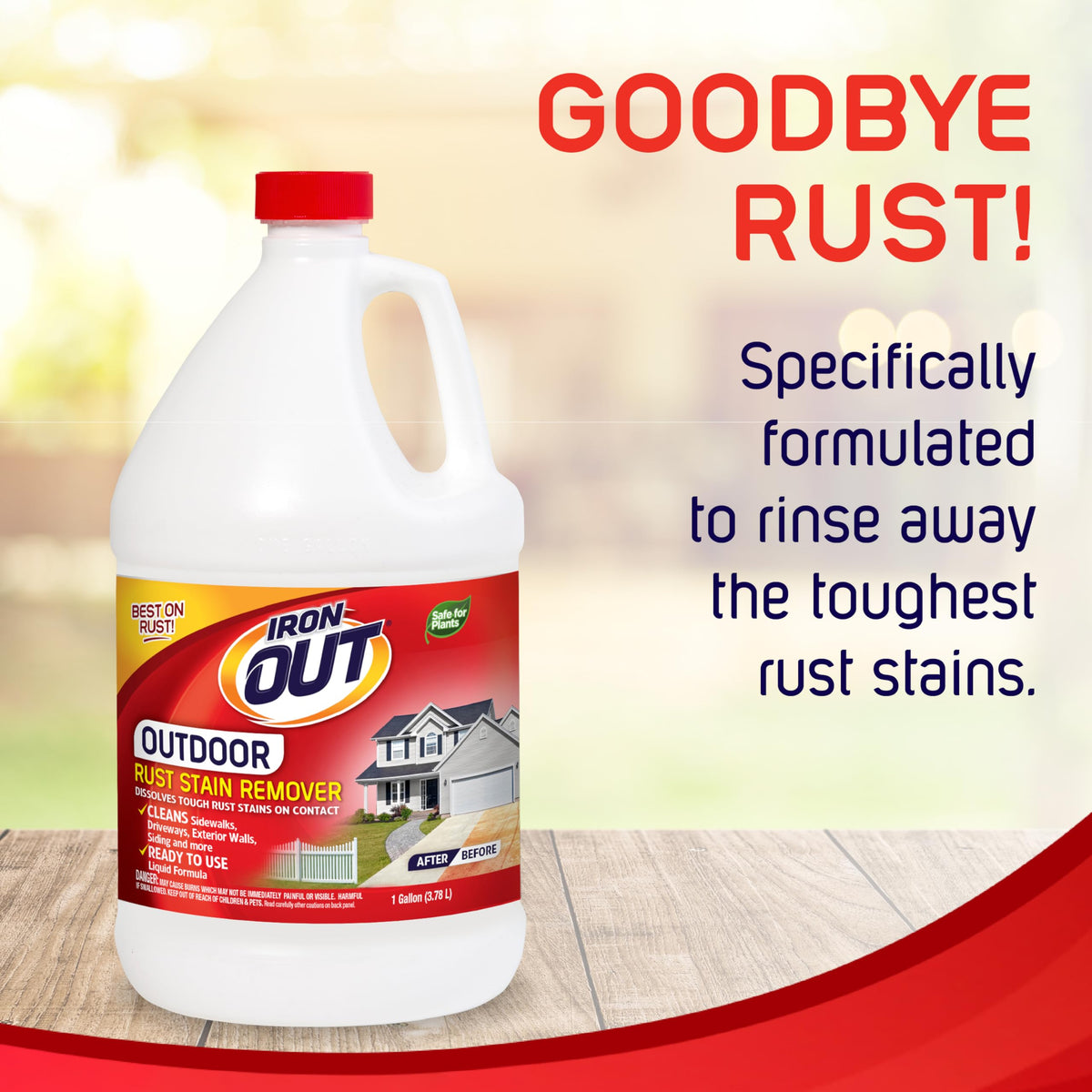 Outdoor Rust Stain Remover (128 Fl Oz)