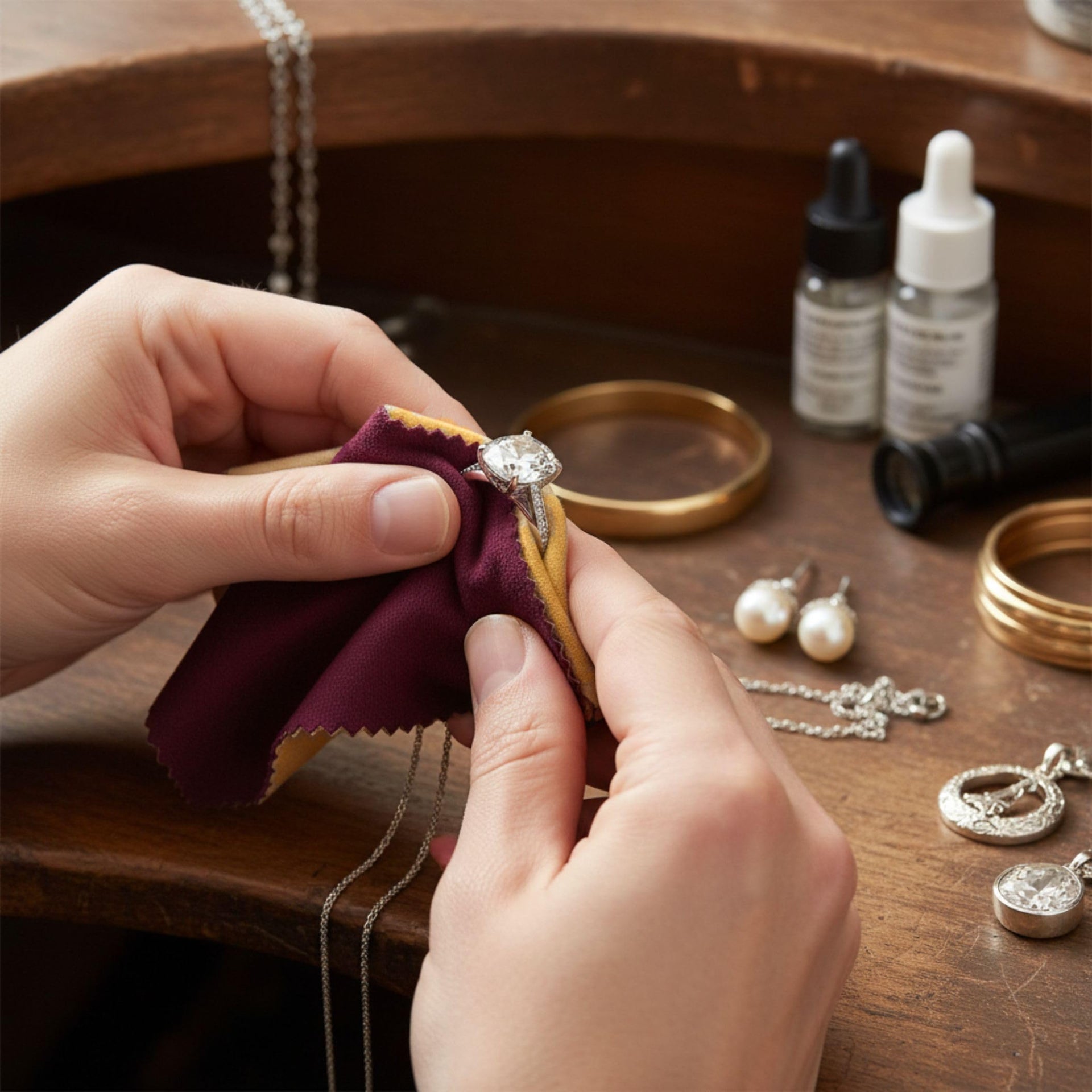 Silver Polishing Rouge Cloth (2 Count)