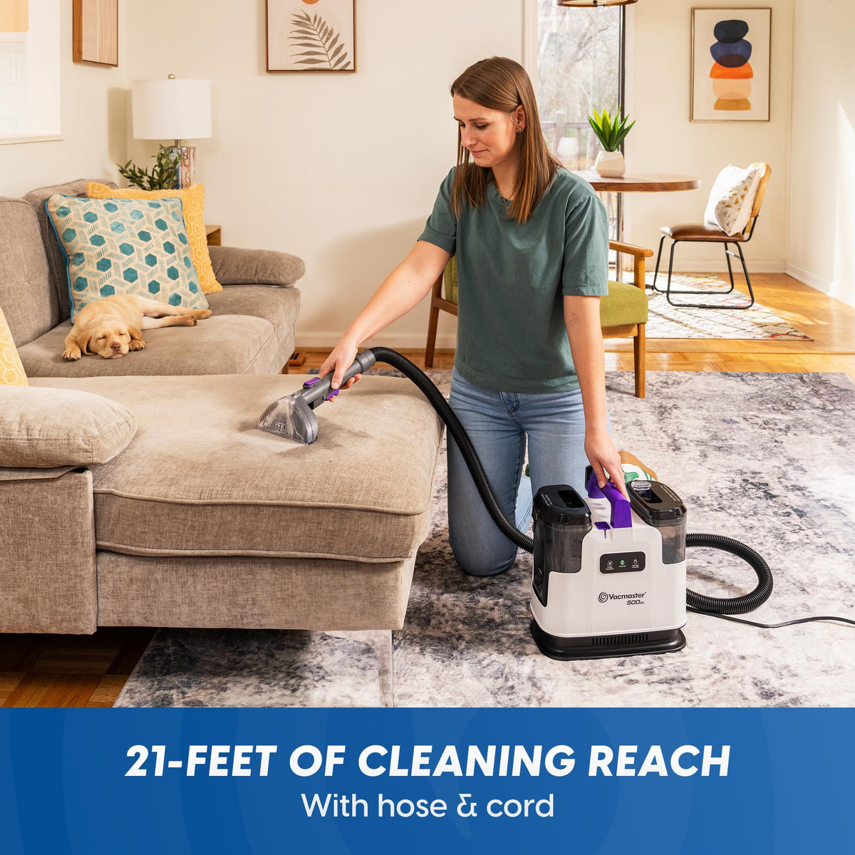 500 Series Heated Carpet & Upholstery Spot Cleaner Machine