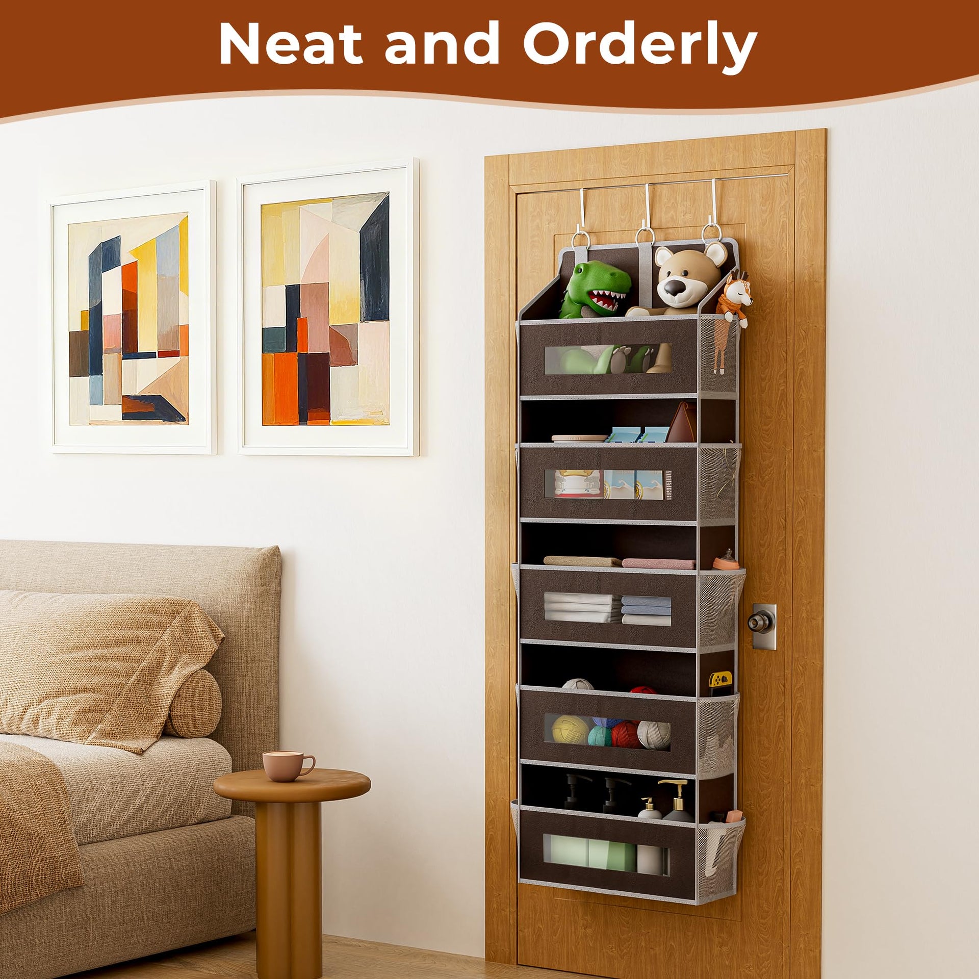 5 Tier Over The Door Organizer Space