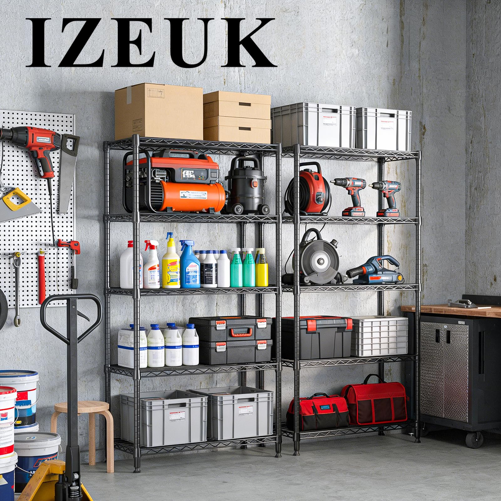 Storage Shelving Unit for Pantry